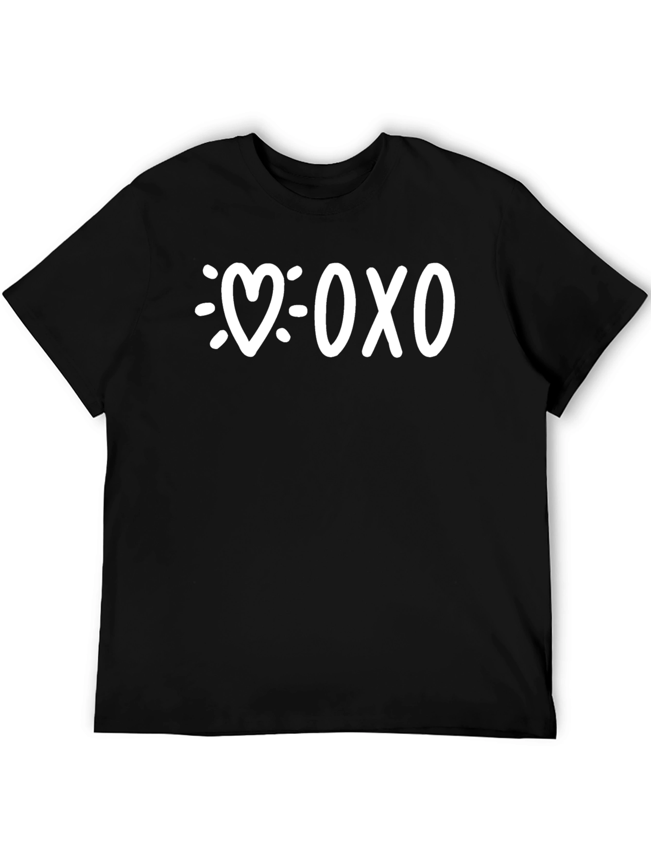Hugs and Kisses Graphic Tee - Heart XOXO