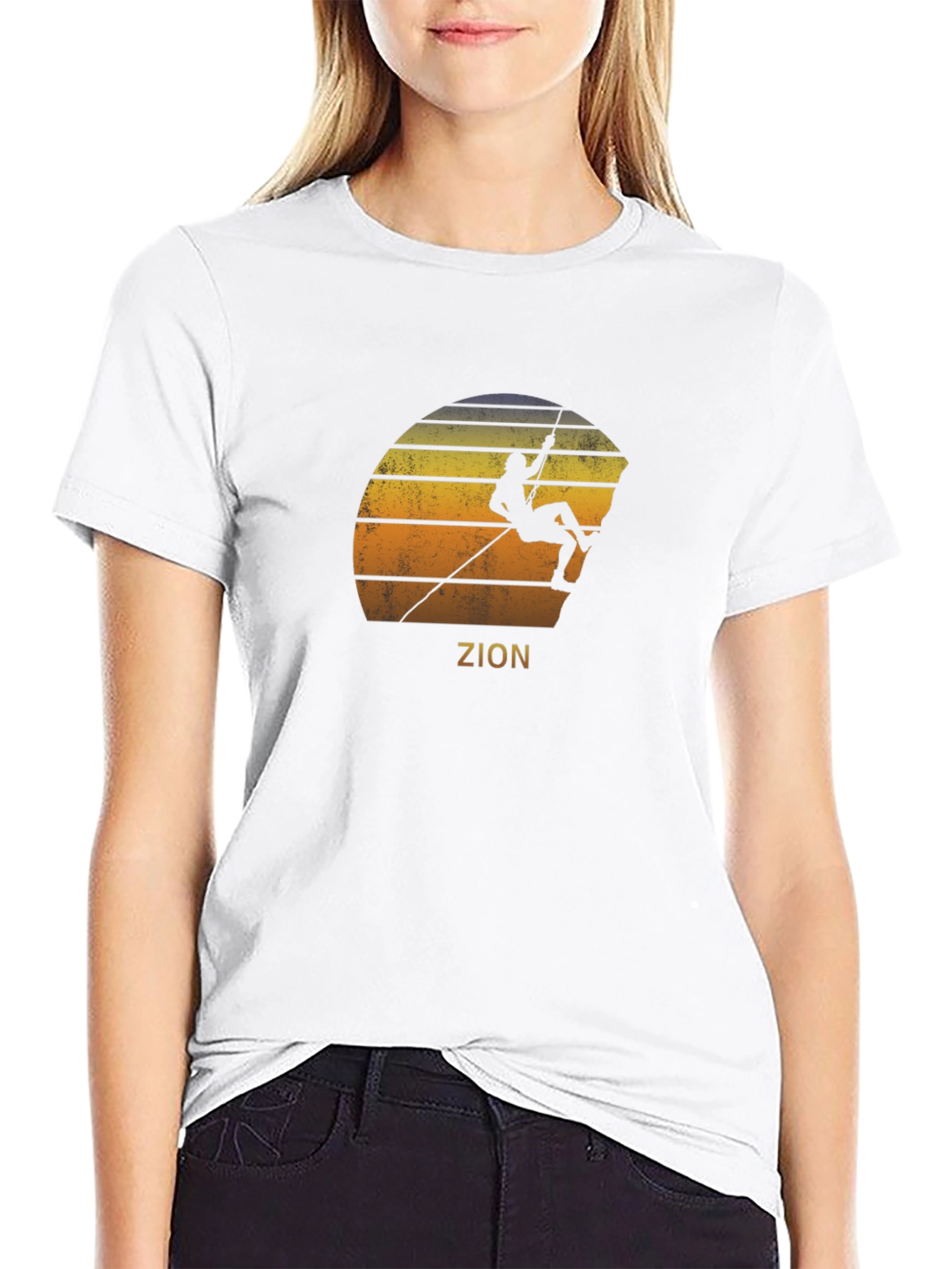 Zion Rock Climbing T-Shirt - Adventure Tee