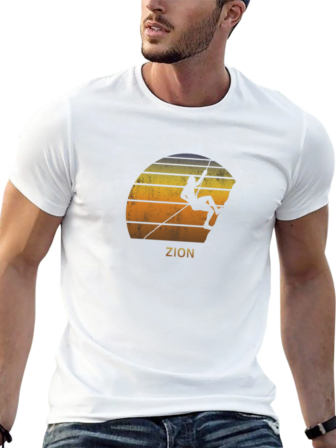Zion Rock Climbing T-Shirt - Adventure Tee