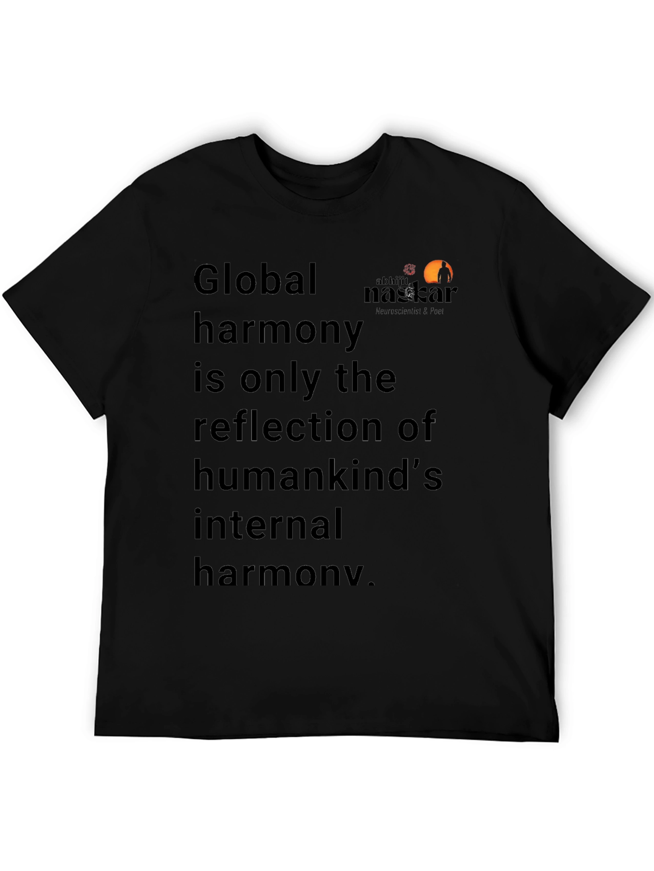 Global Harmony Graphic Tee - Unisex Casual T-Shirt