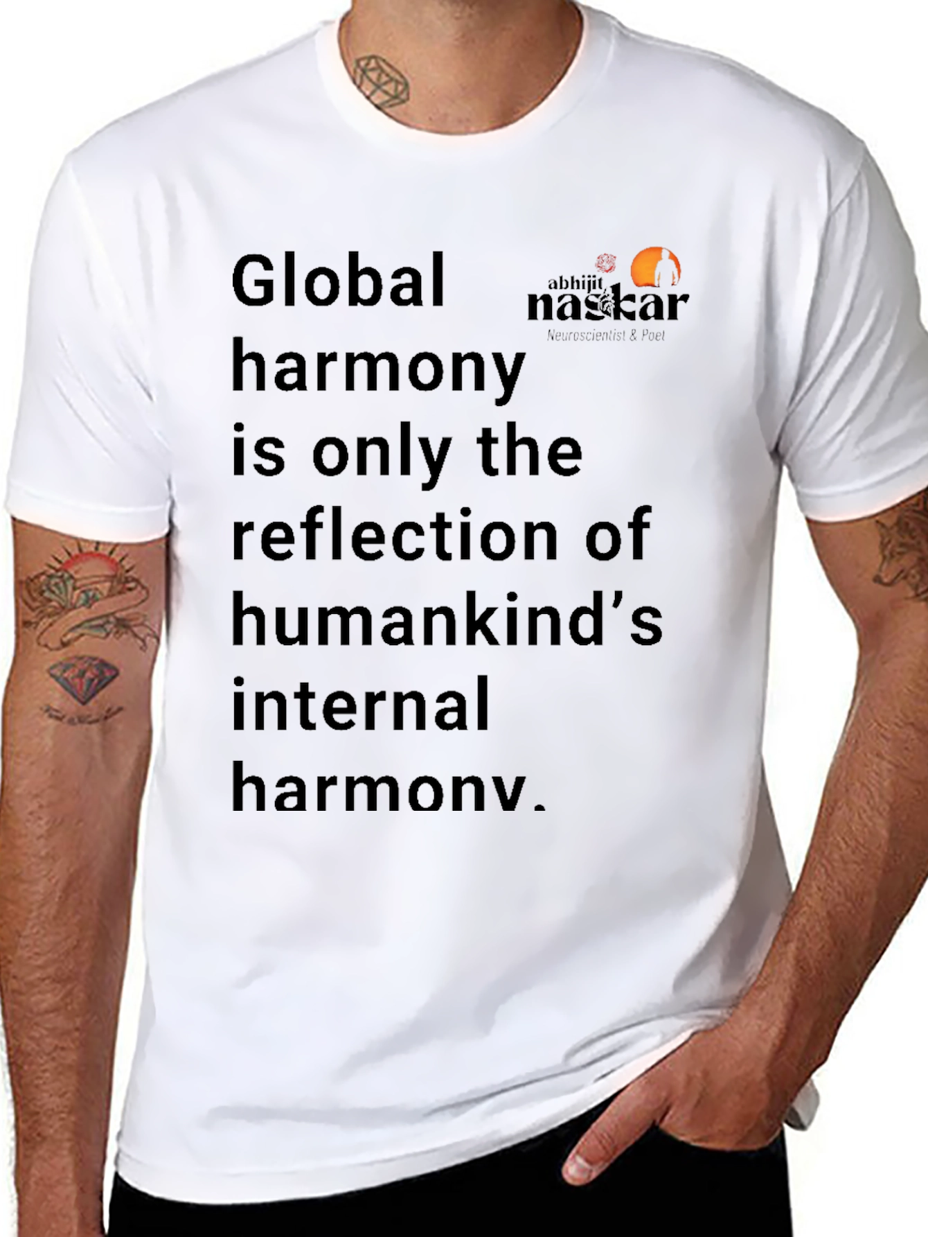 Global Harmony Graphic Tee - Unisex Casual T-Shirt