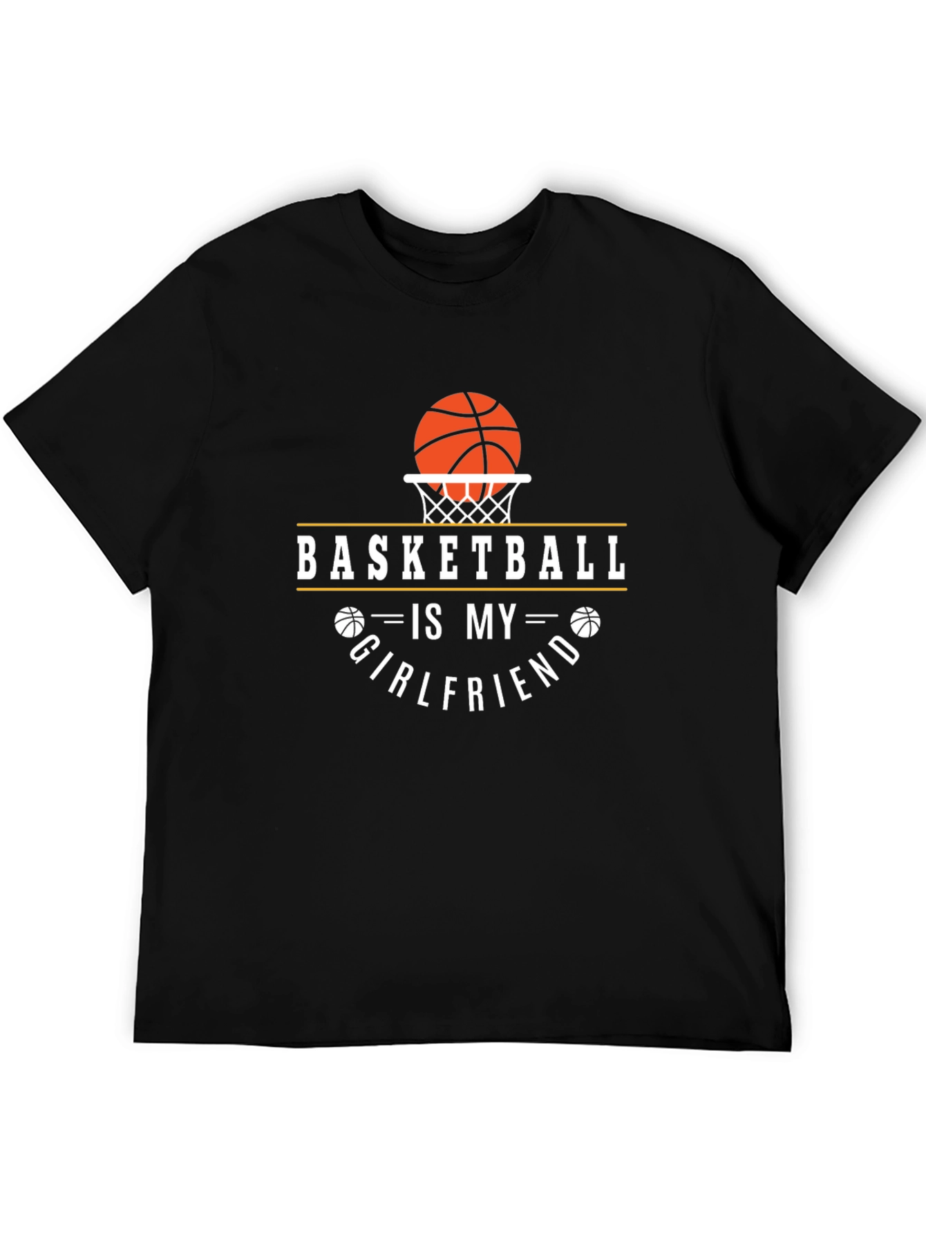 Basketball is My Girlfriend Graphic Tee