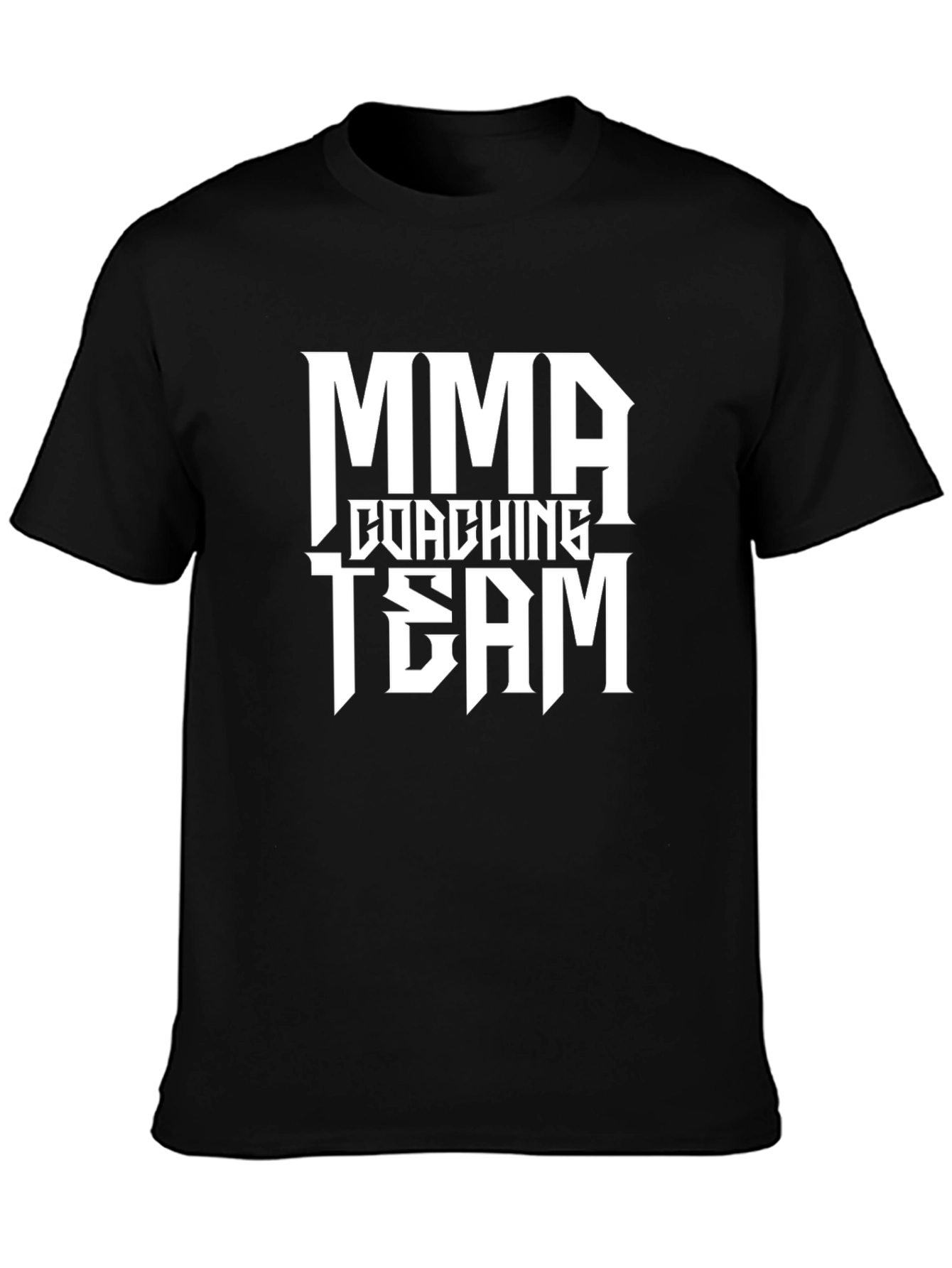 MMA Coaching Team Black T-Shirt