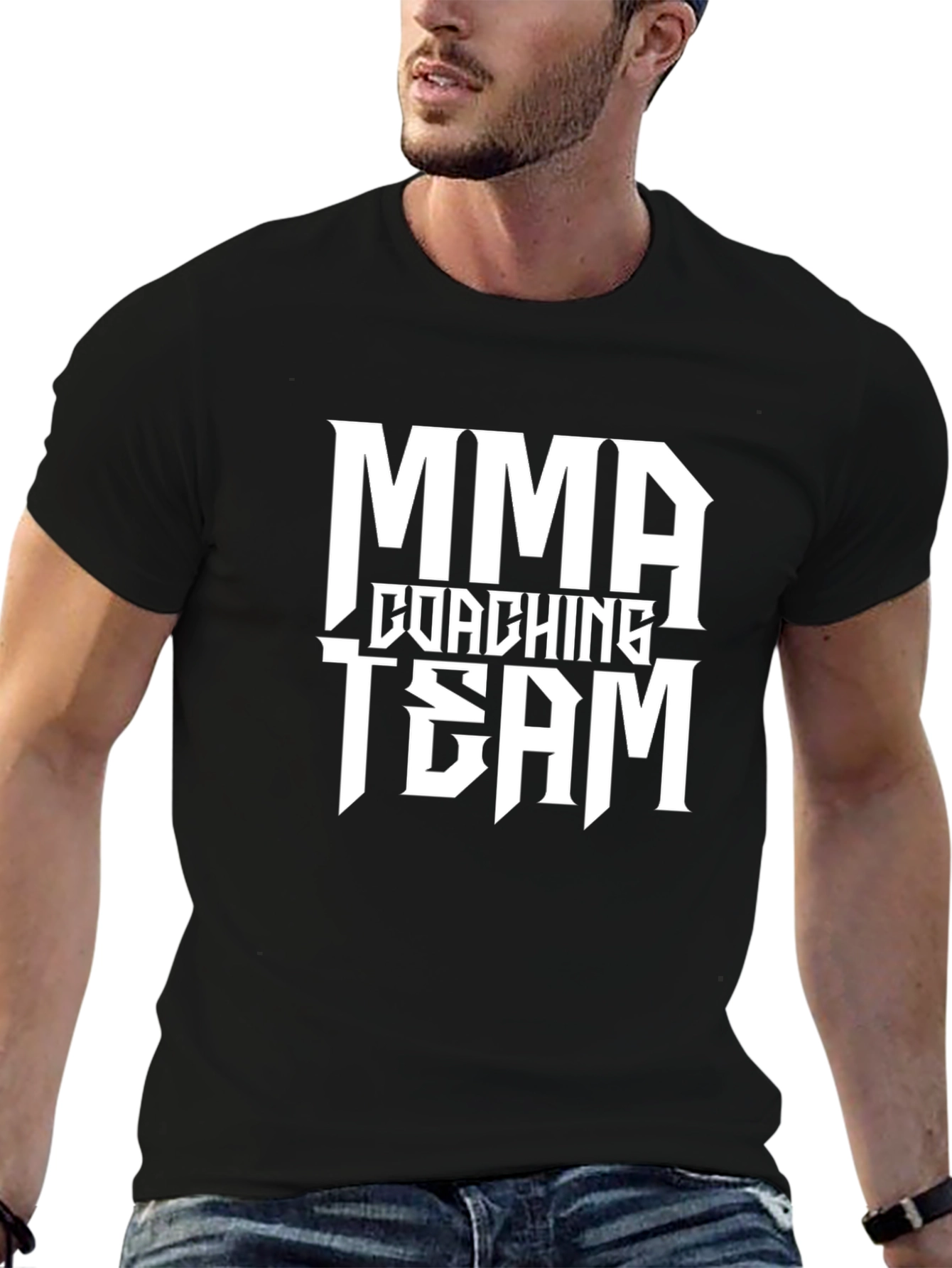 MMA Coaching Team Black T-Shirt