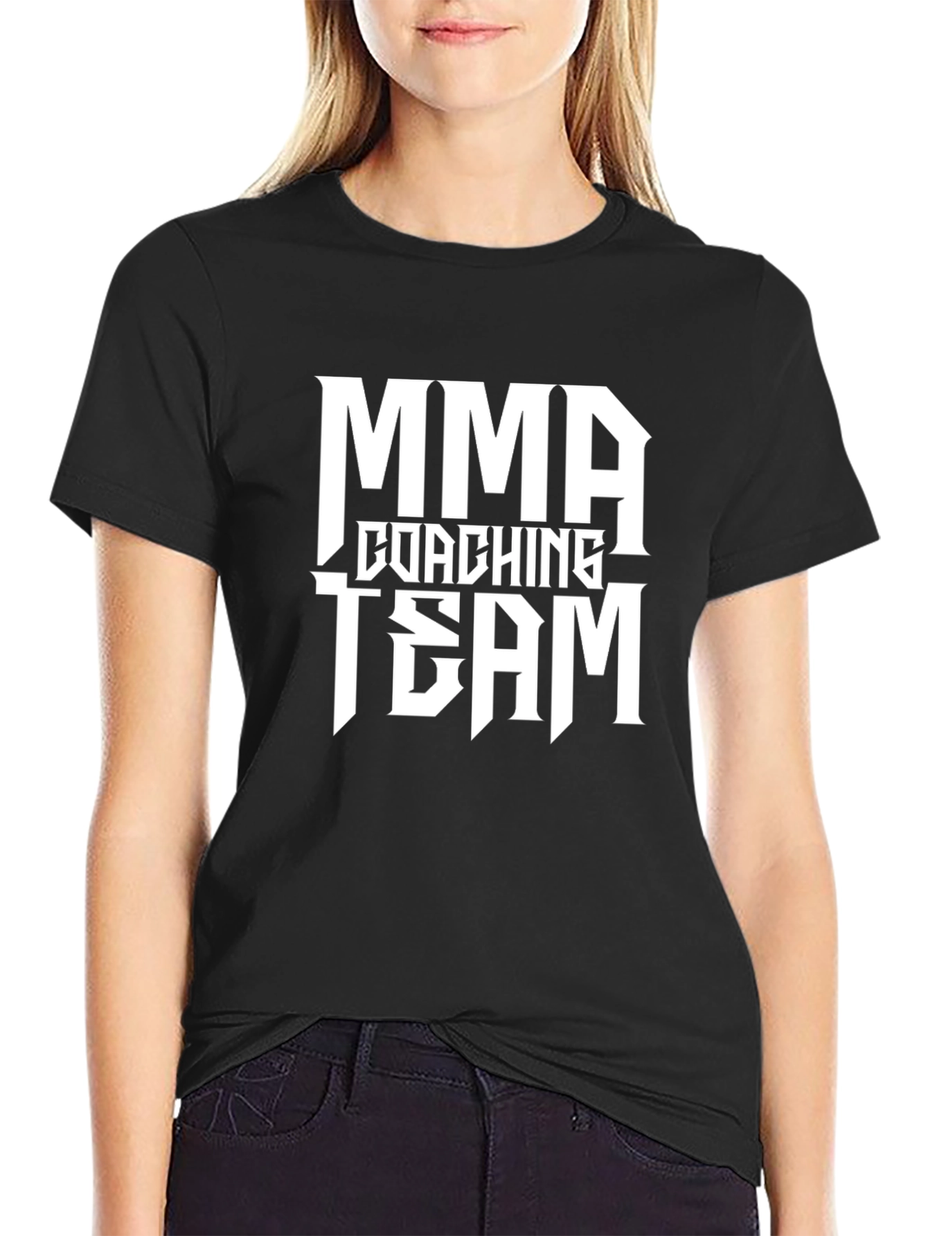 MMA Coaching Team Black T-Shirt