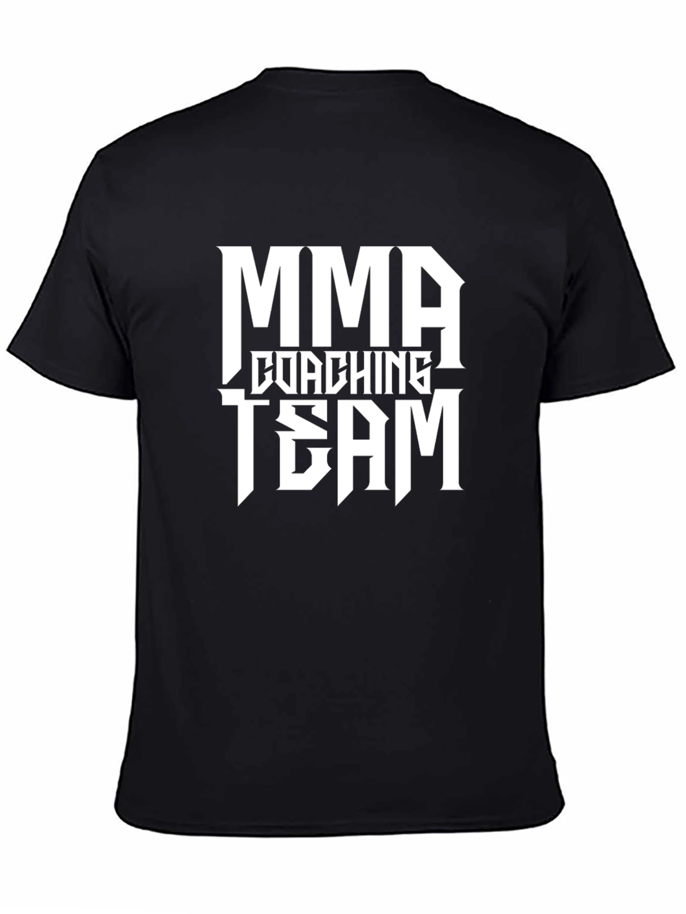 MMA Coaching Team Black T-Shirt