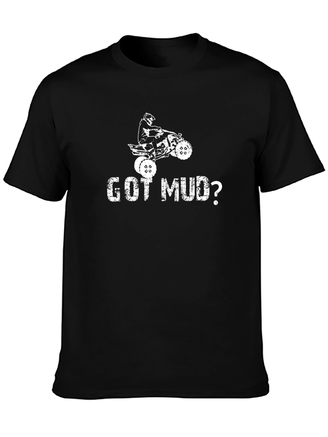 Got Mud? Black Graphic T-Shirt
