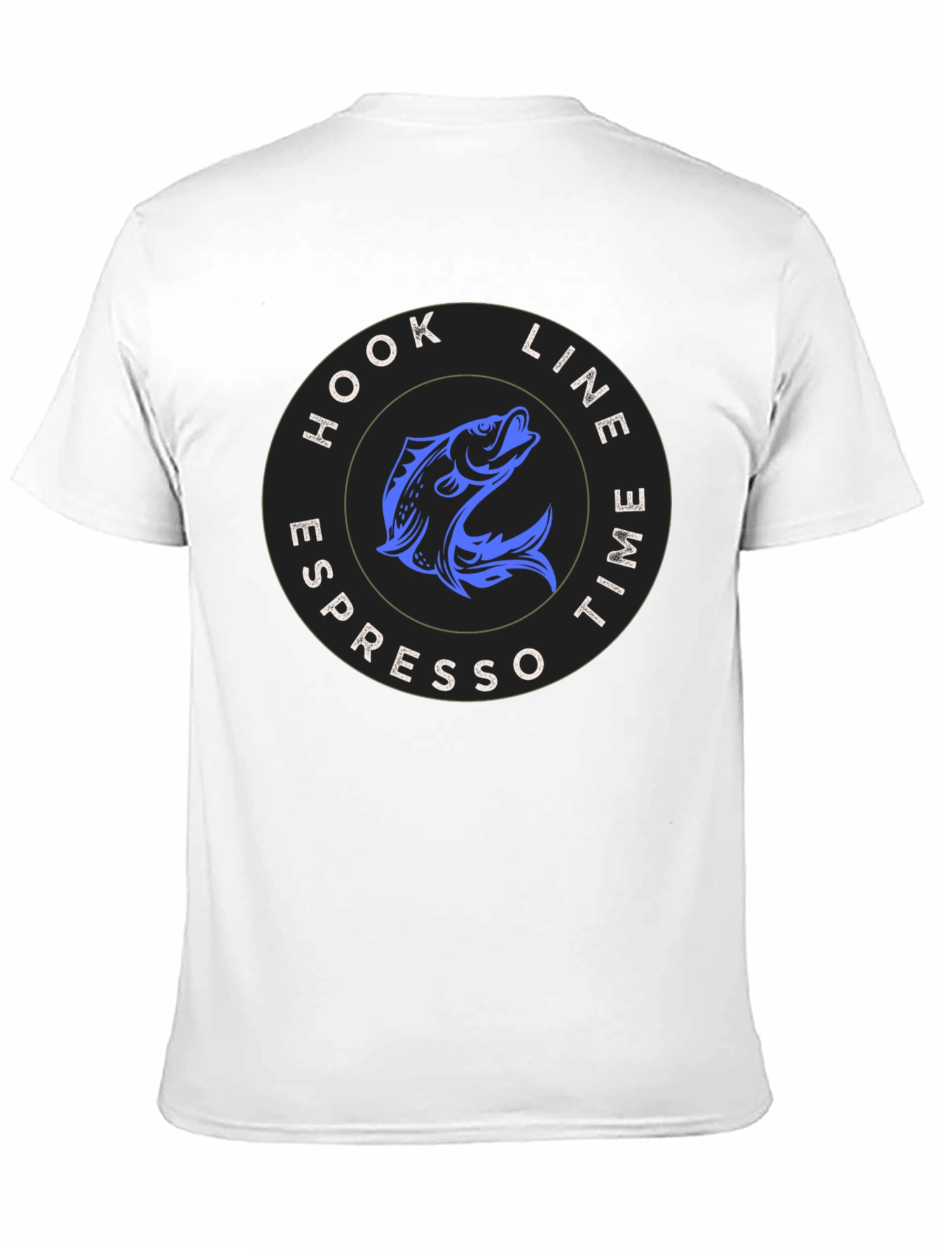 Hook Line Espresso Time T-Shirt