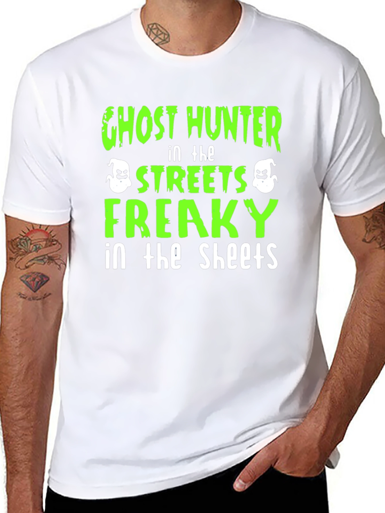 Ghost Hunter T-Shirt - Halloween Apparel