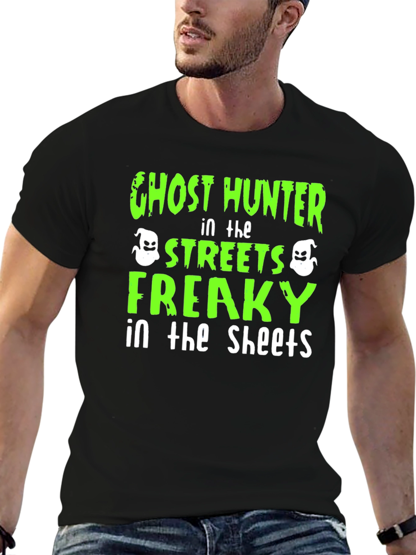 Ghost Hunter T-Shirt - Halloween Apparel