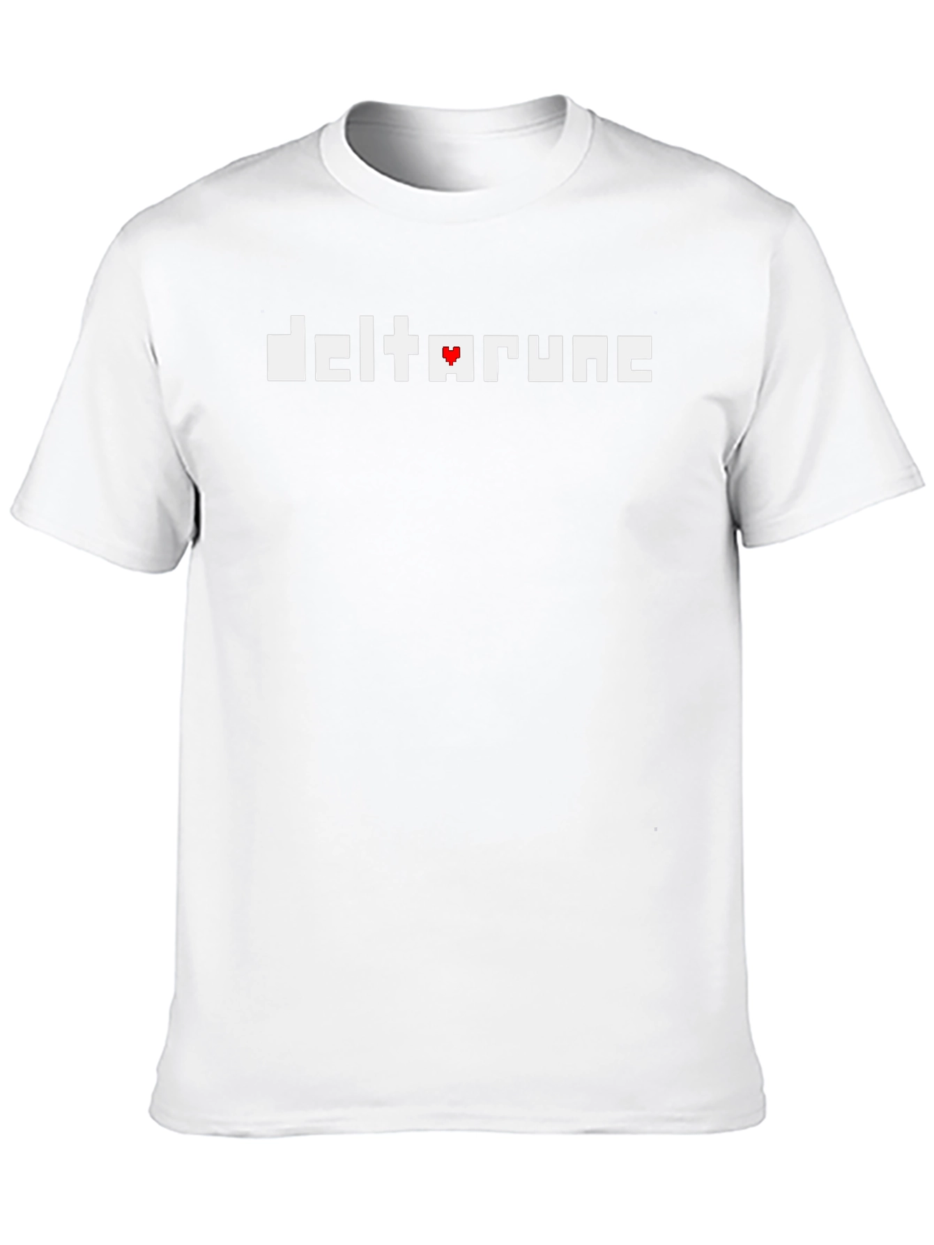 Deltarune Pixel Logo Black T-Shirt