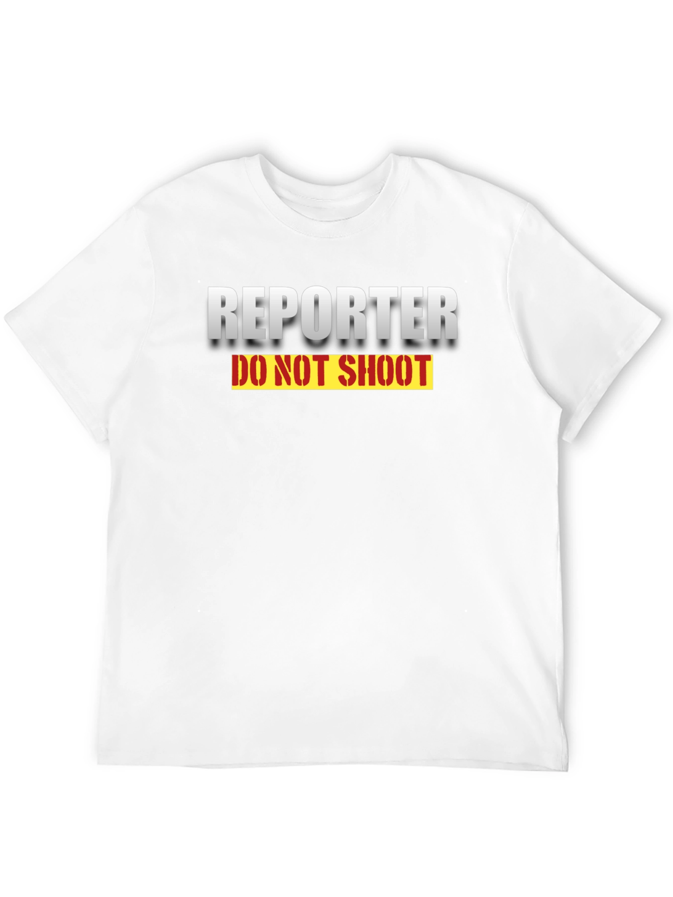 Reporter Do Not Shoot Graphic T-Shirt