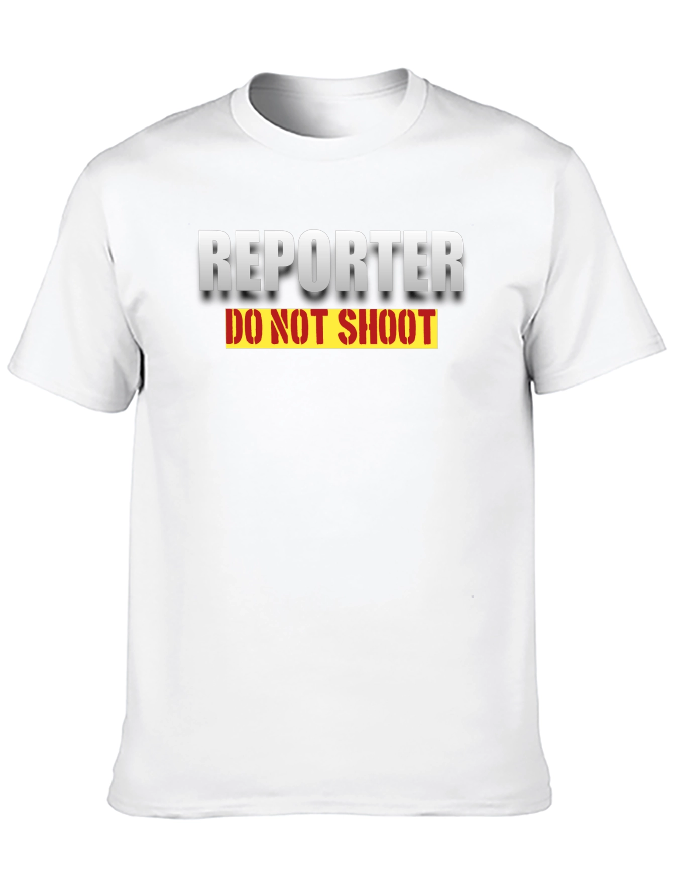 Reporter Do Not Shoot Graphic T-Shirt