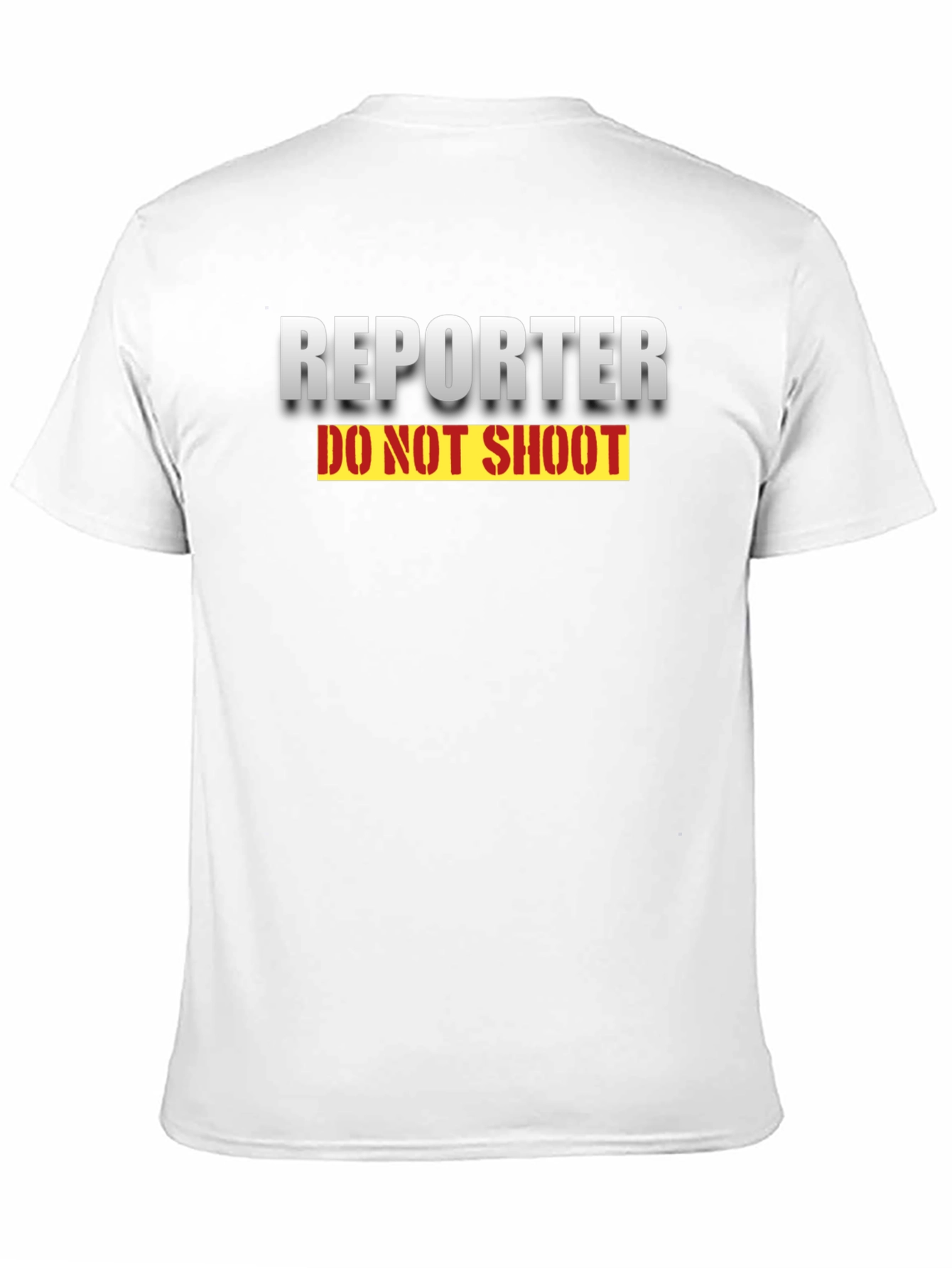 Reporter Do Not Shoot Graphic T-Shirt