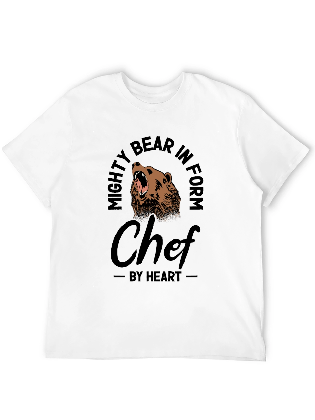 Mighty Bear Chef T-Shirt - By Heart