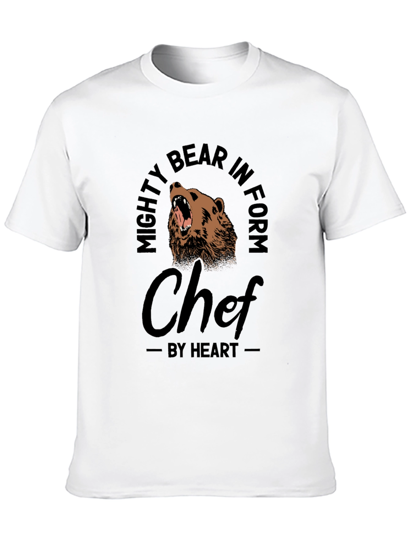 Mighty Bear Chef T-Shirt - By Heart
