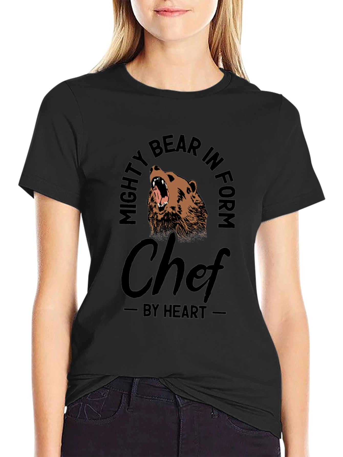 Mighty Bear Chef T-Shirt - By Heart