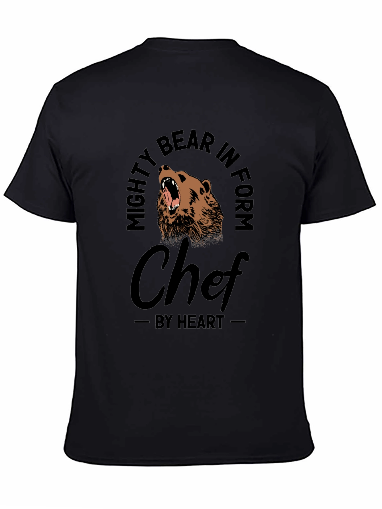 Mighty Bear Chef T-Shirt - By Heart