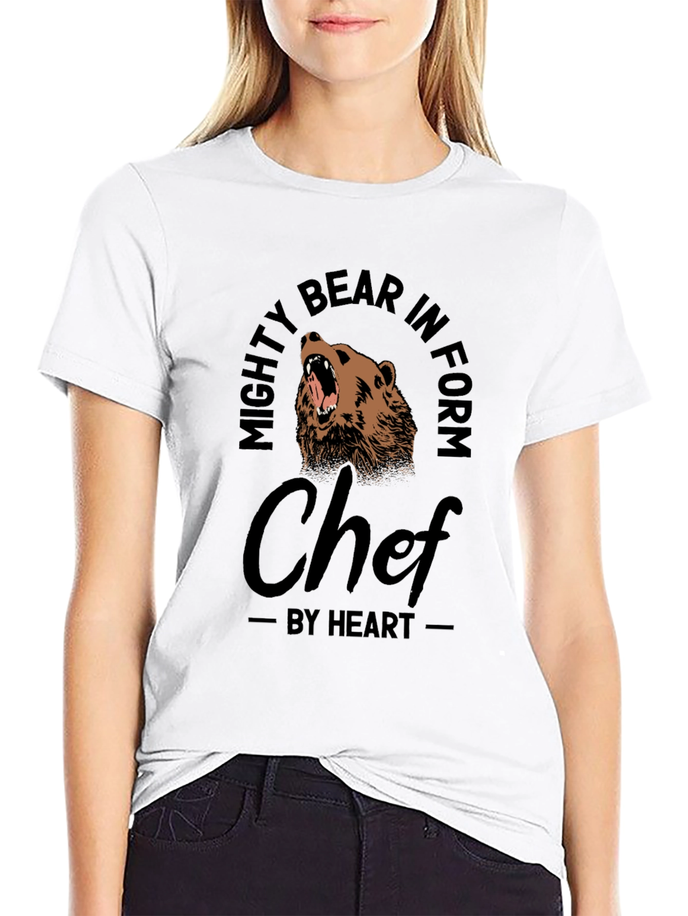 Mighty Bear Chef T-Shirt - By Heart