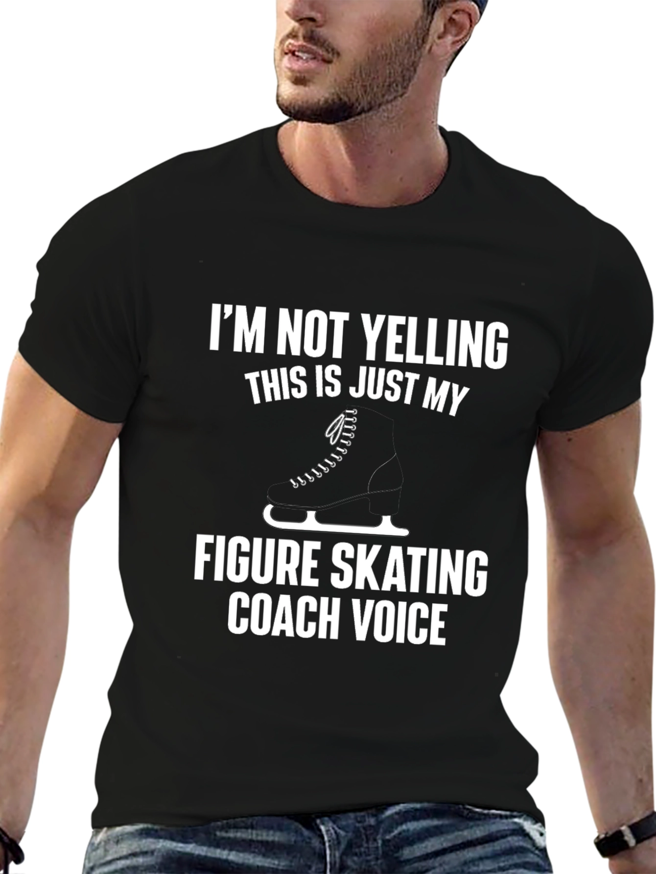 Figure Skating Coach Voice T-Shirt - Funny Gift