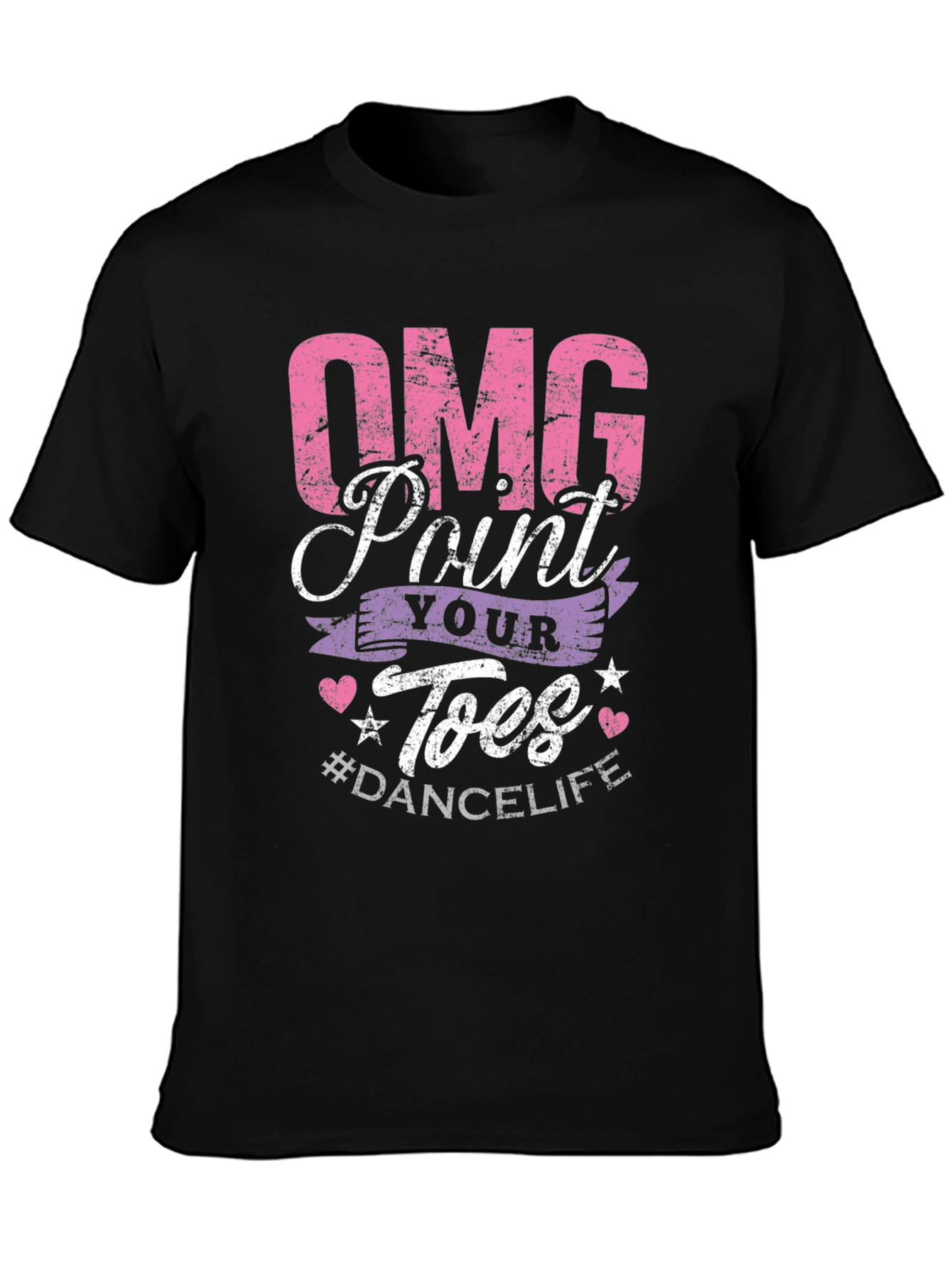 OMG Point Your Toes Dance Life Tee