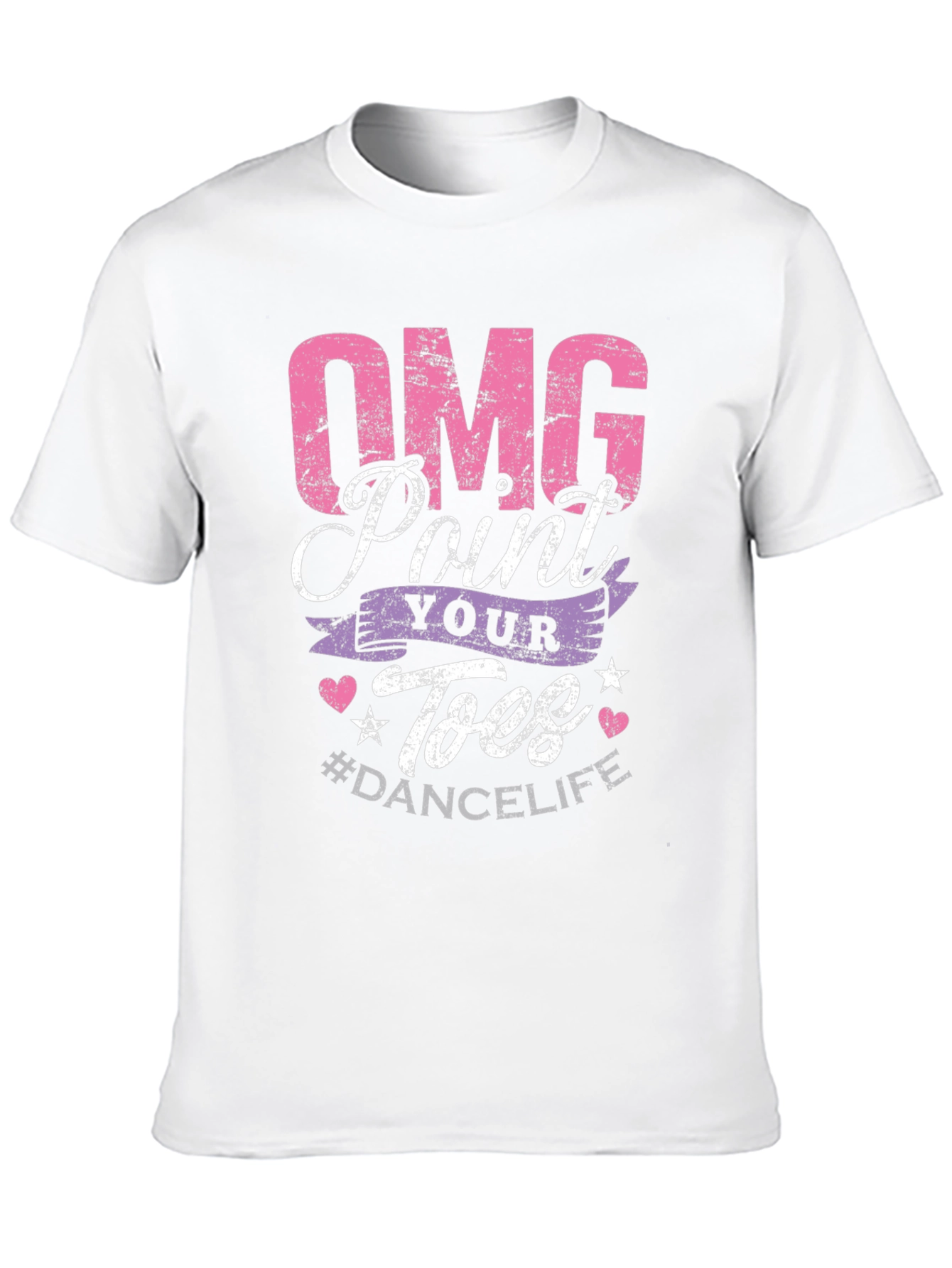 OMG Point Your Toes Dance Life Tee