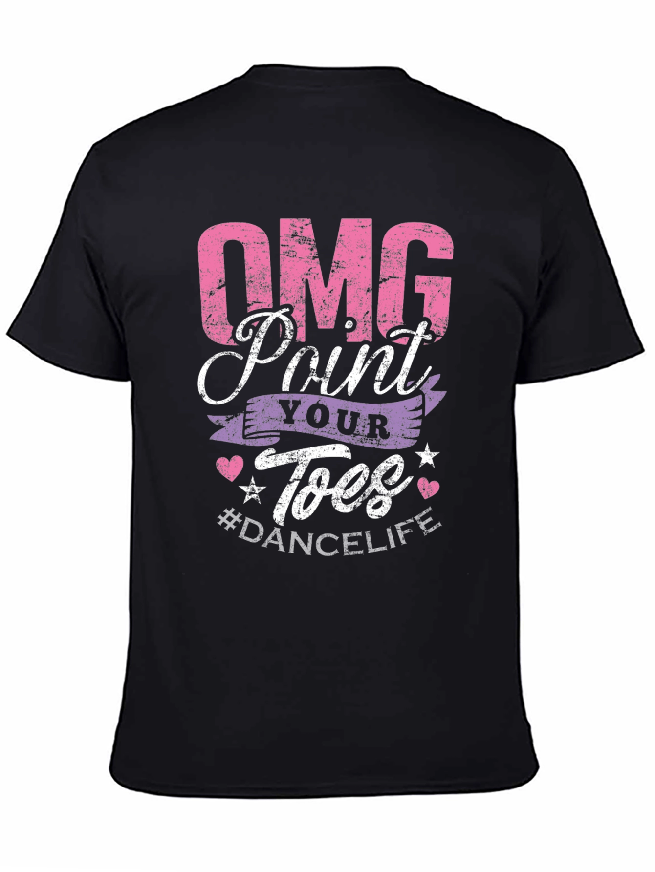 OMG Point Your Toes Dance Life Tee