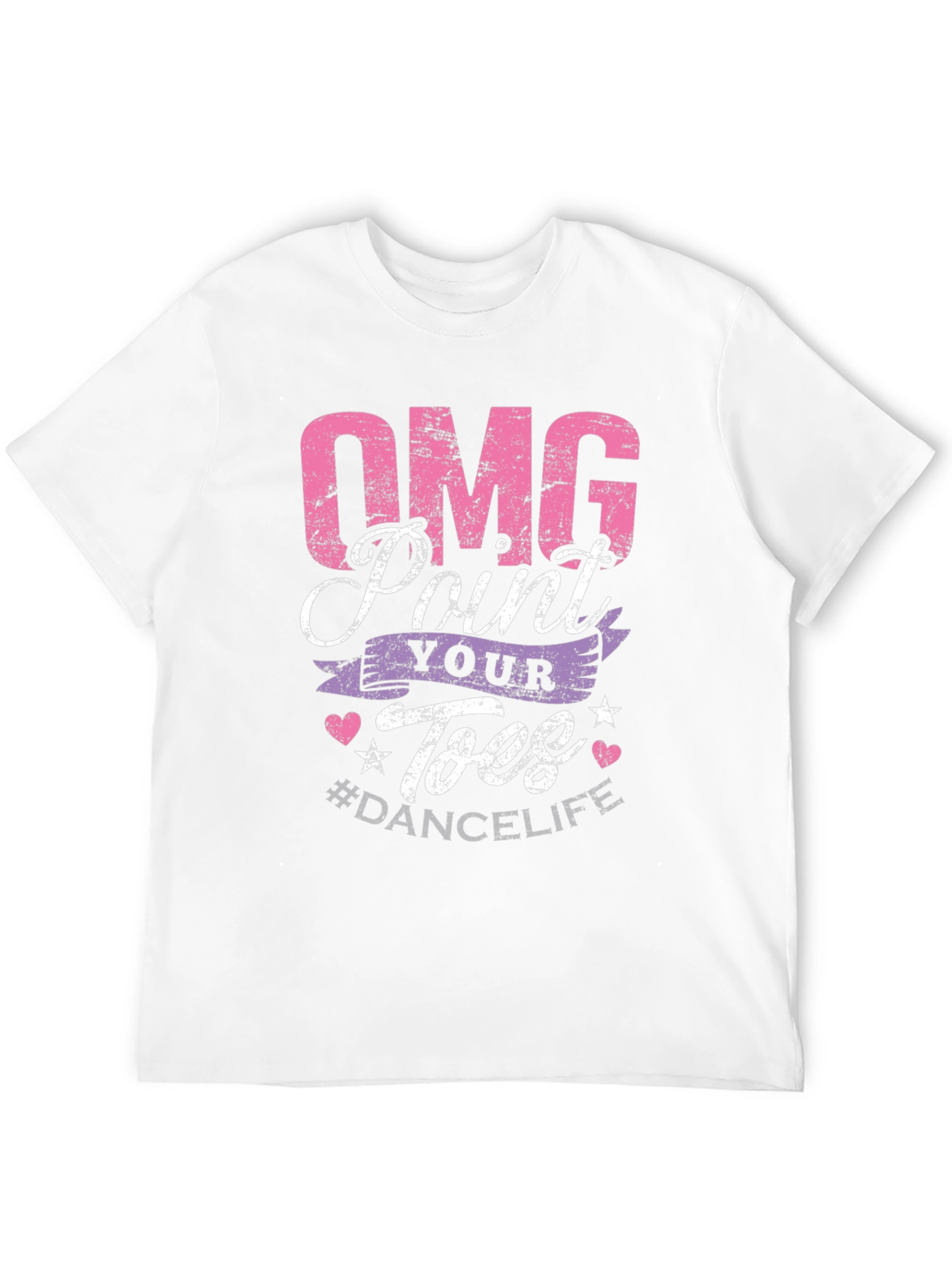OMG Point Your Toes Dance Life Tee