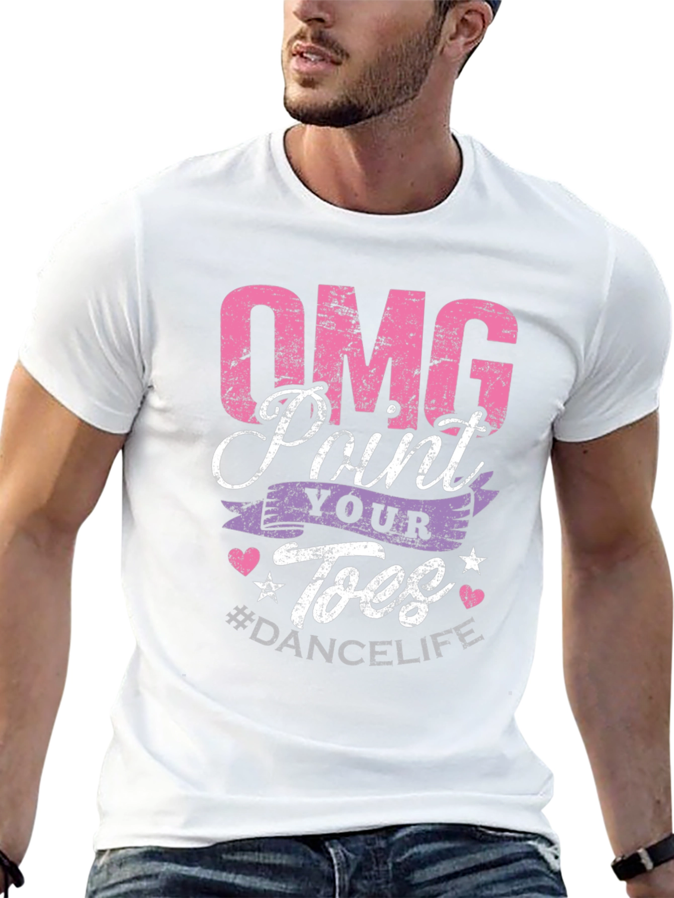 OMG Point Your Toes Dance Life Tee