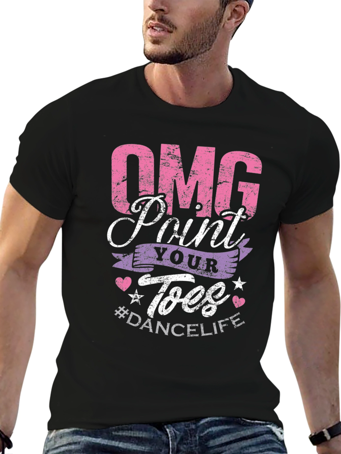 OMG Point Your Toes Dance Life Tee