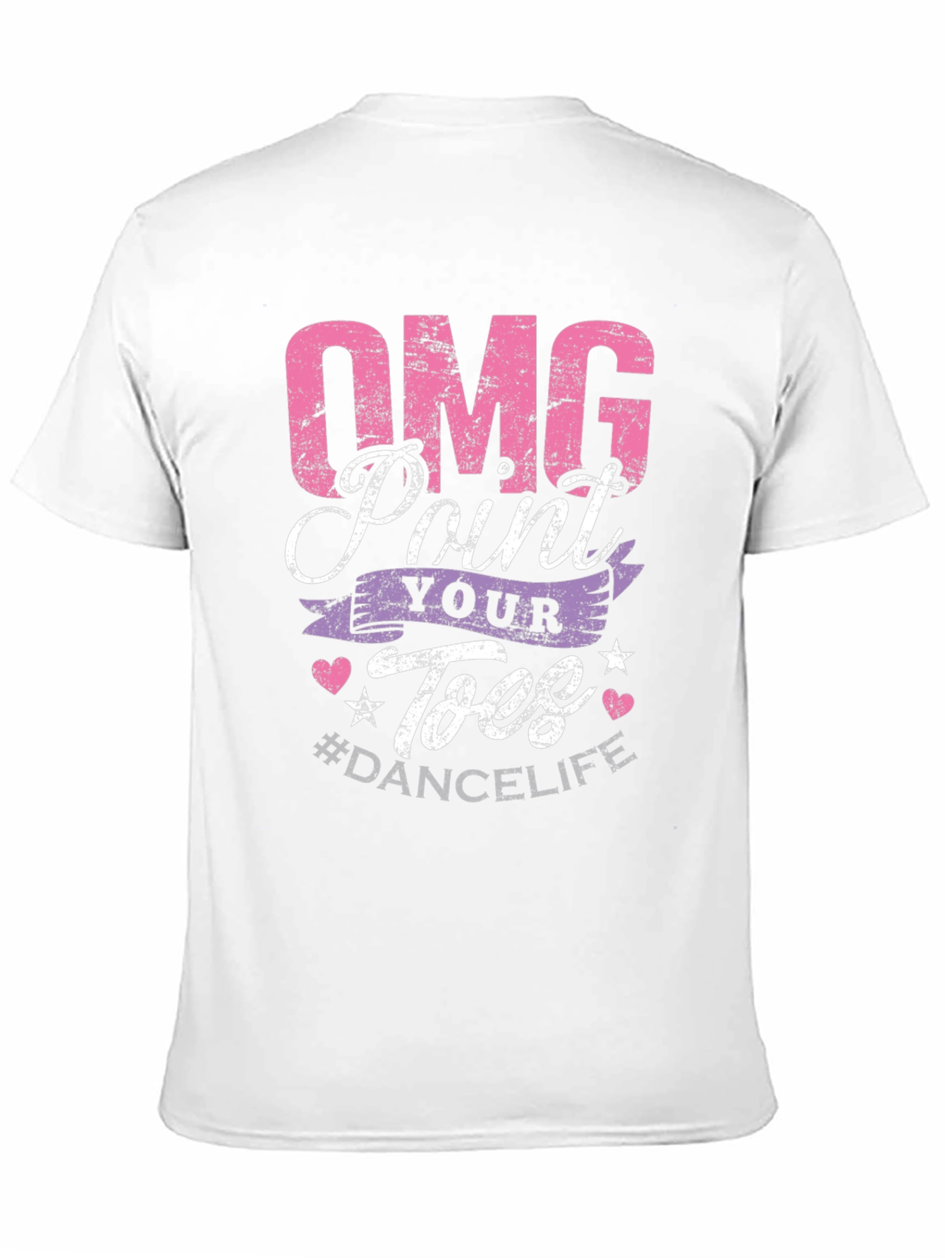 OMG Point Your Toes Dance Life Tee