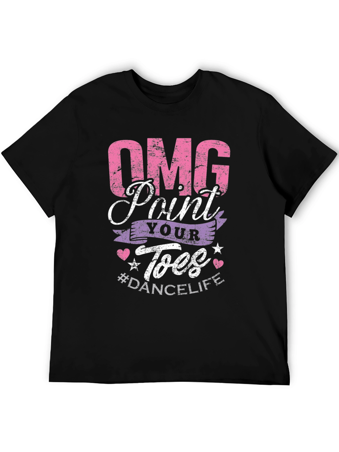 OMG Point Your Toes Dance Life Tee