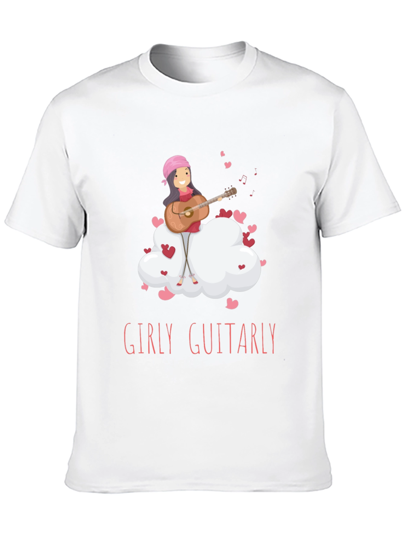 Girly Guitarly Black T-Shirt