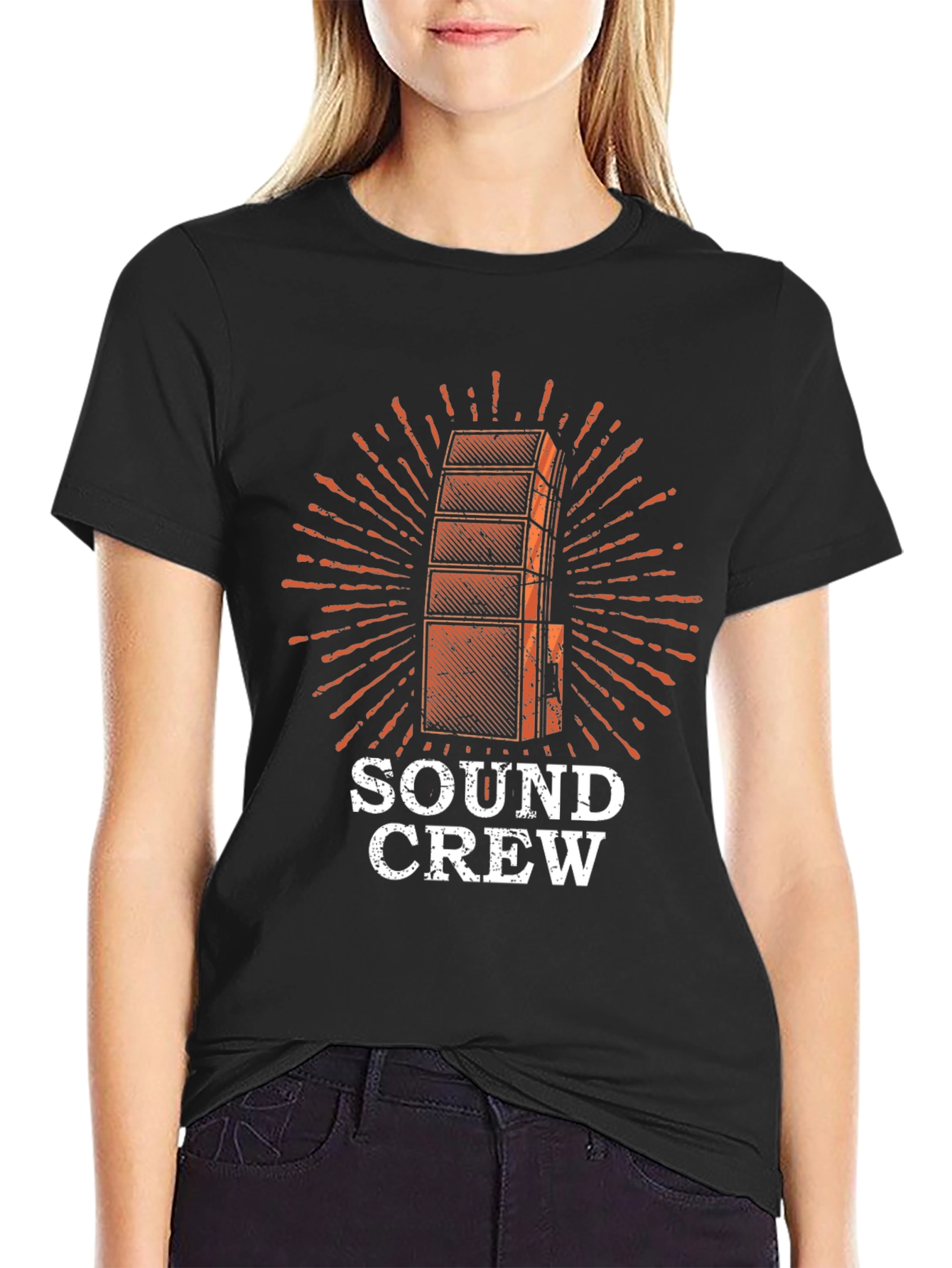 Sound Crew Graphic T-Shirt - Black