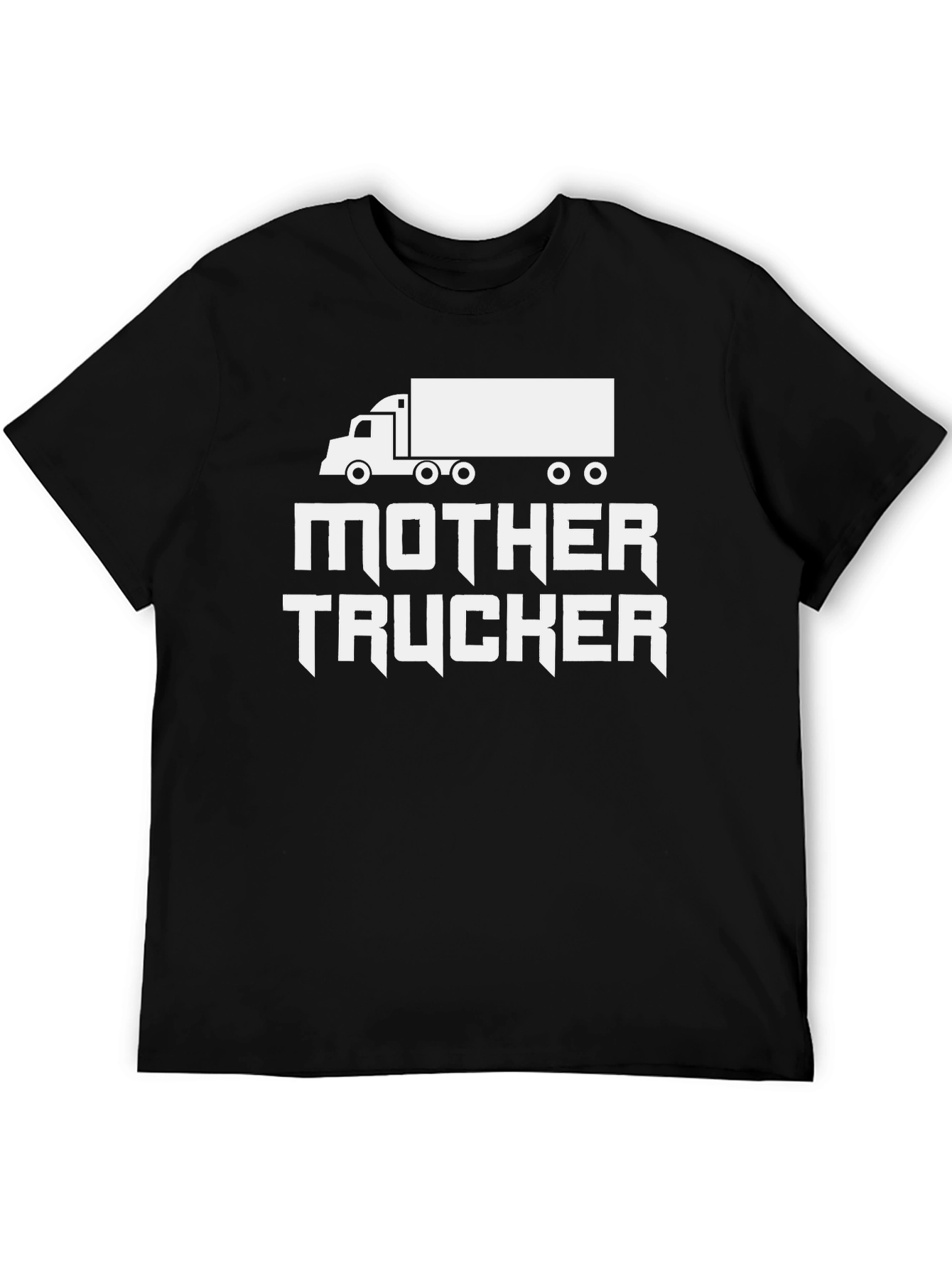 Mother Trucker Novelty Graphic Tee