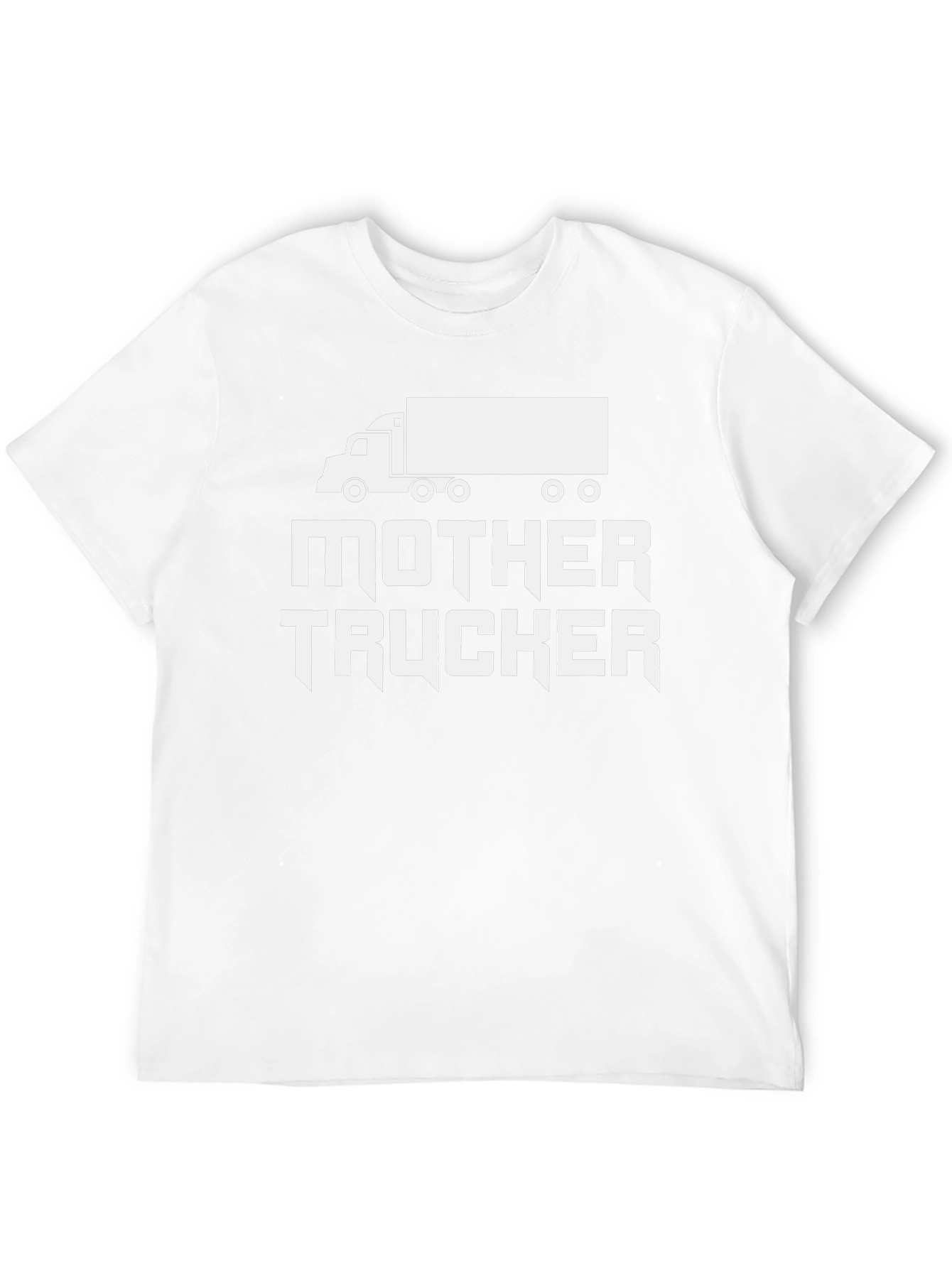 Mother Trucker Novelty Graphic Tee