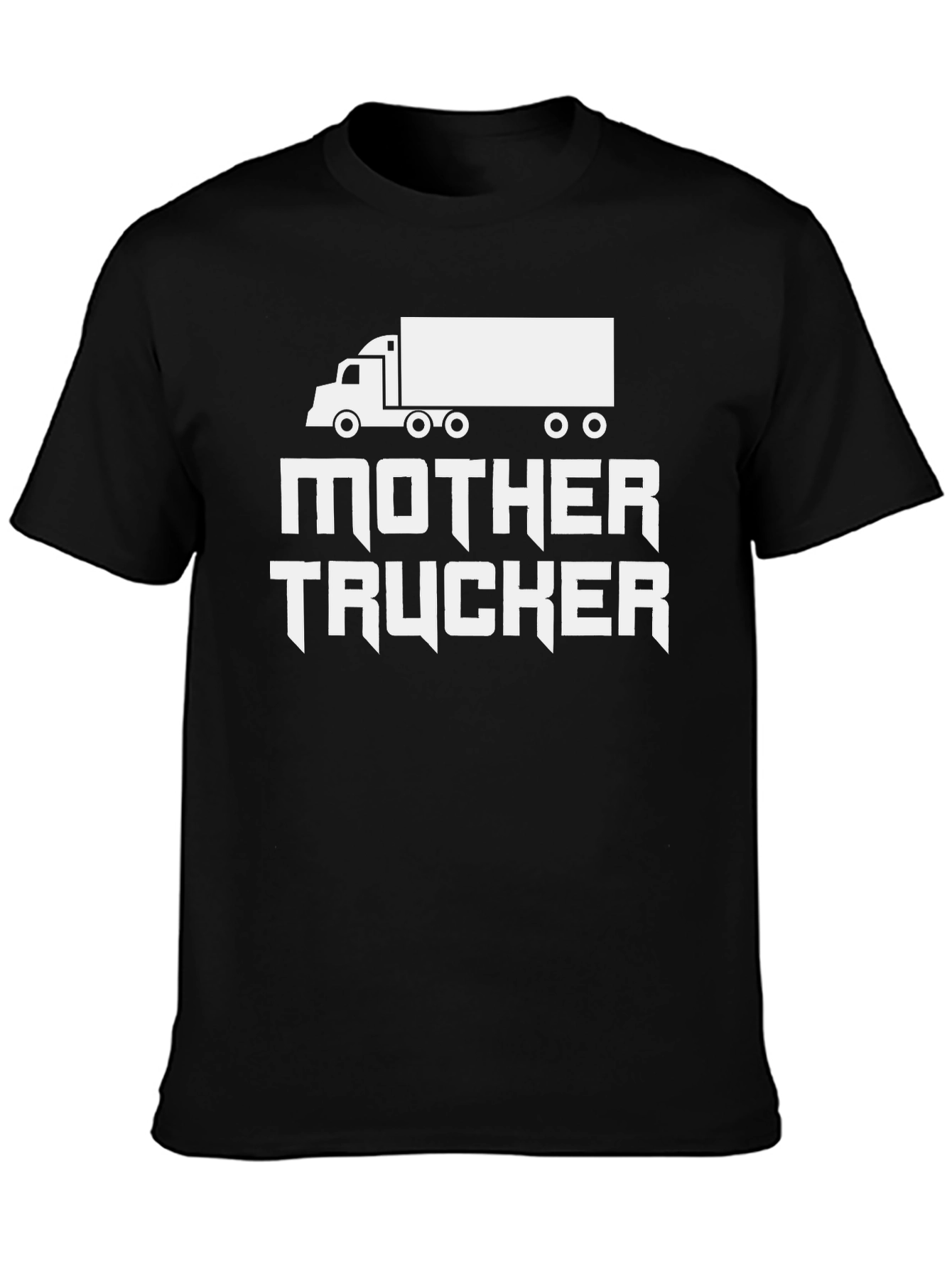Mother Trucker Novelty Graphic Tee