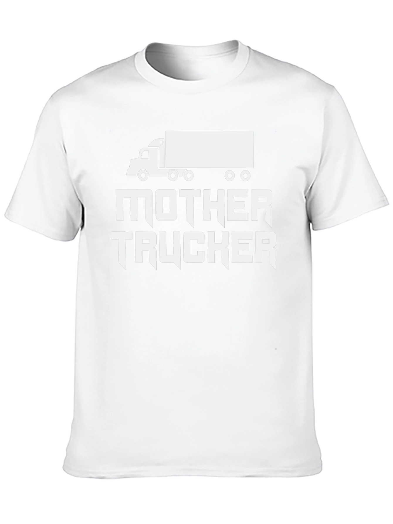 Mother Trucker Novelty Graphic Tee