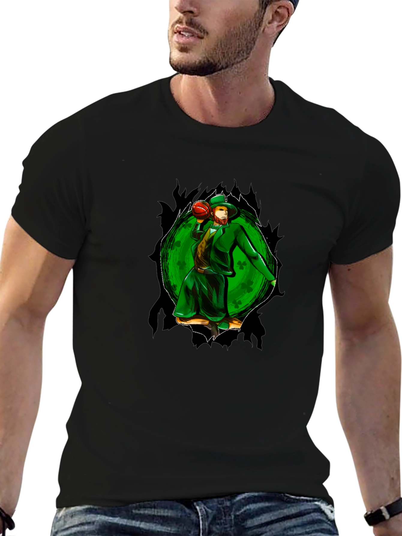 Leprechaun Basketball T-Shirt