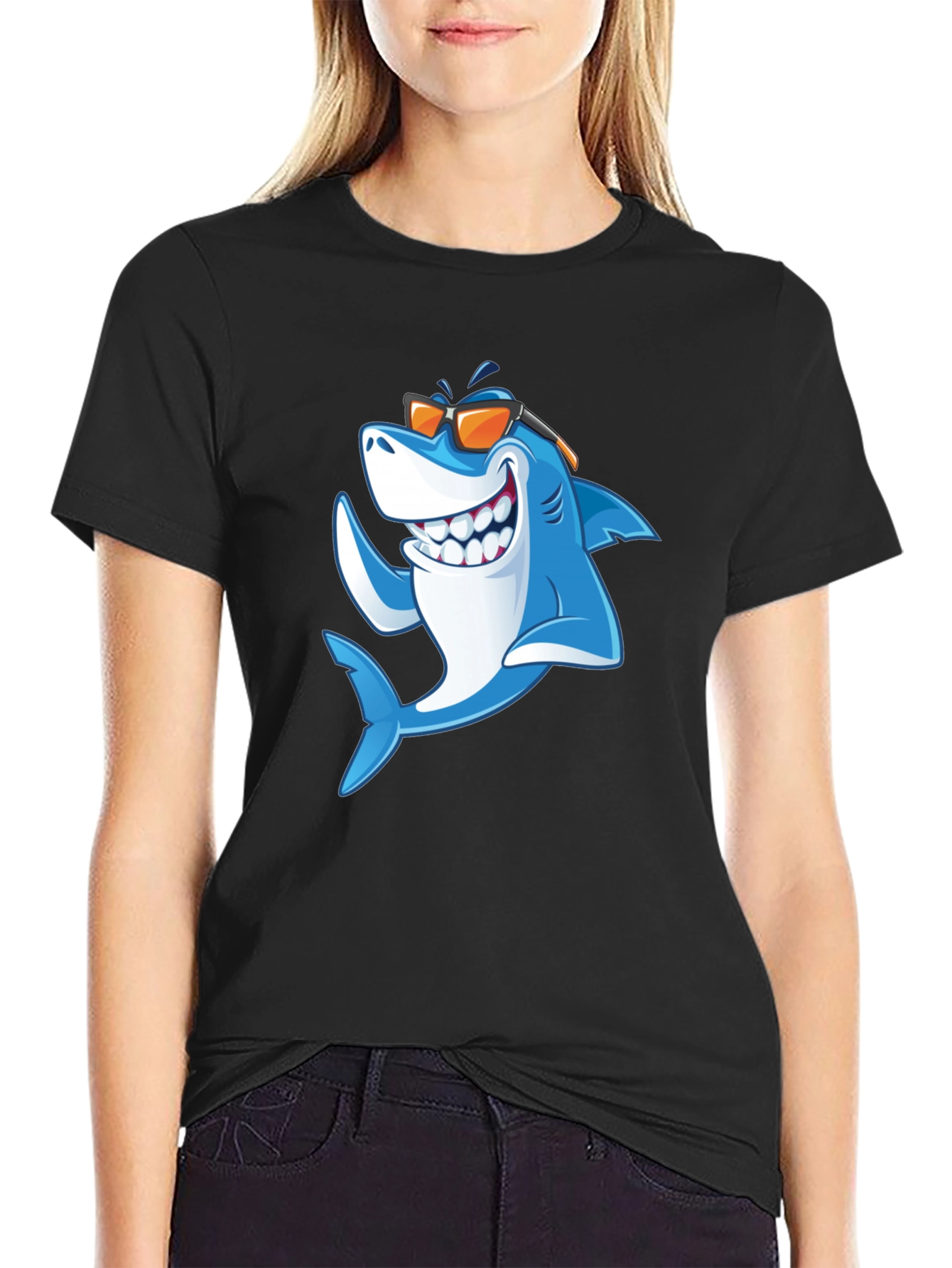 Cool Shark Graphic T-Shirt - Summer Fun!