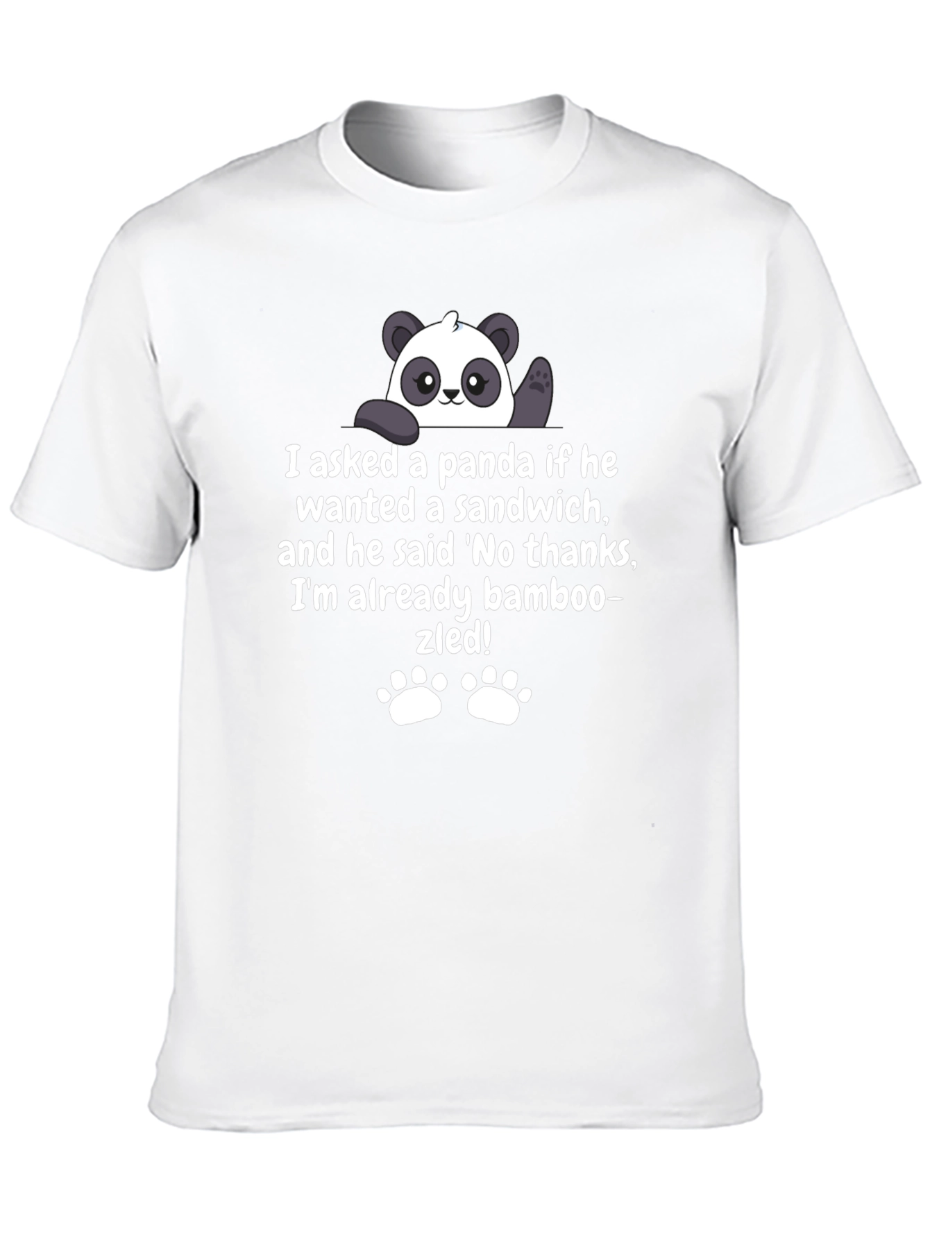 Funny Panda Bamboozled T-Shirt