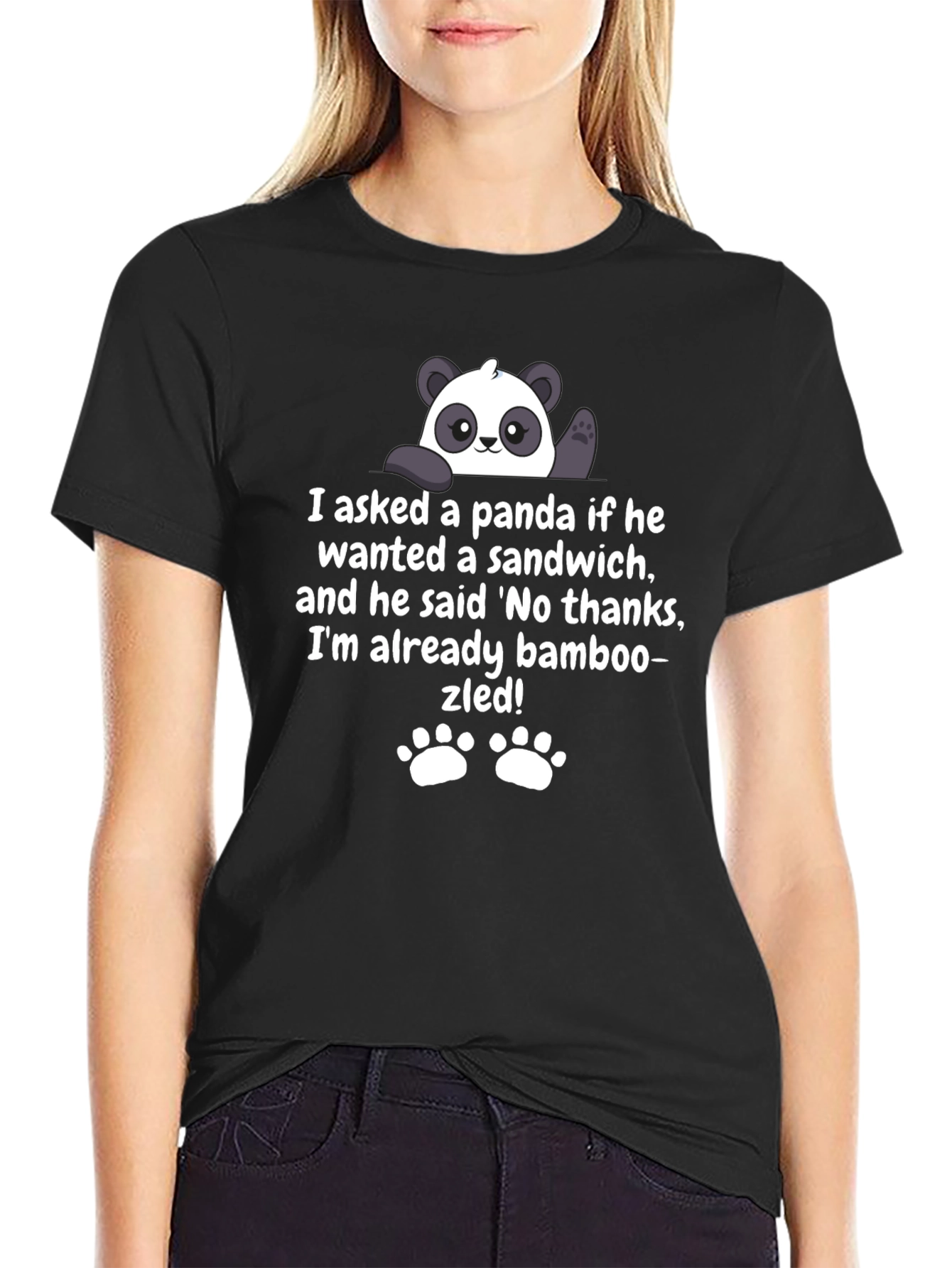 Funny Panda Bamboozled T-Shirt