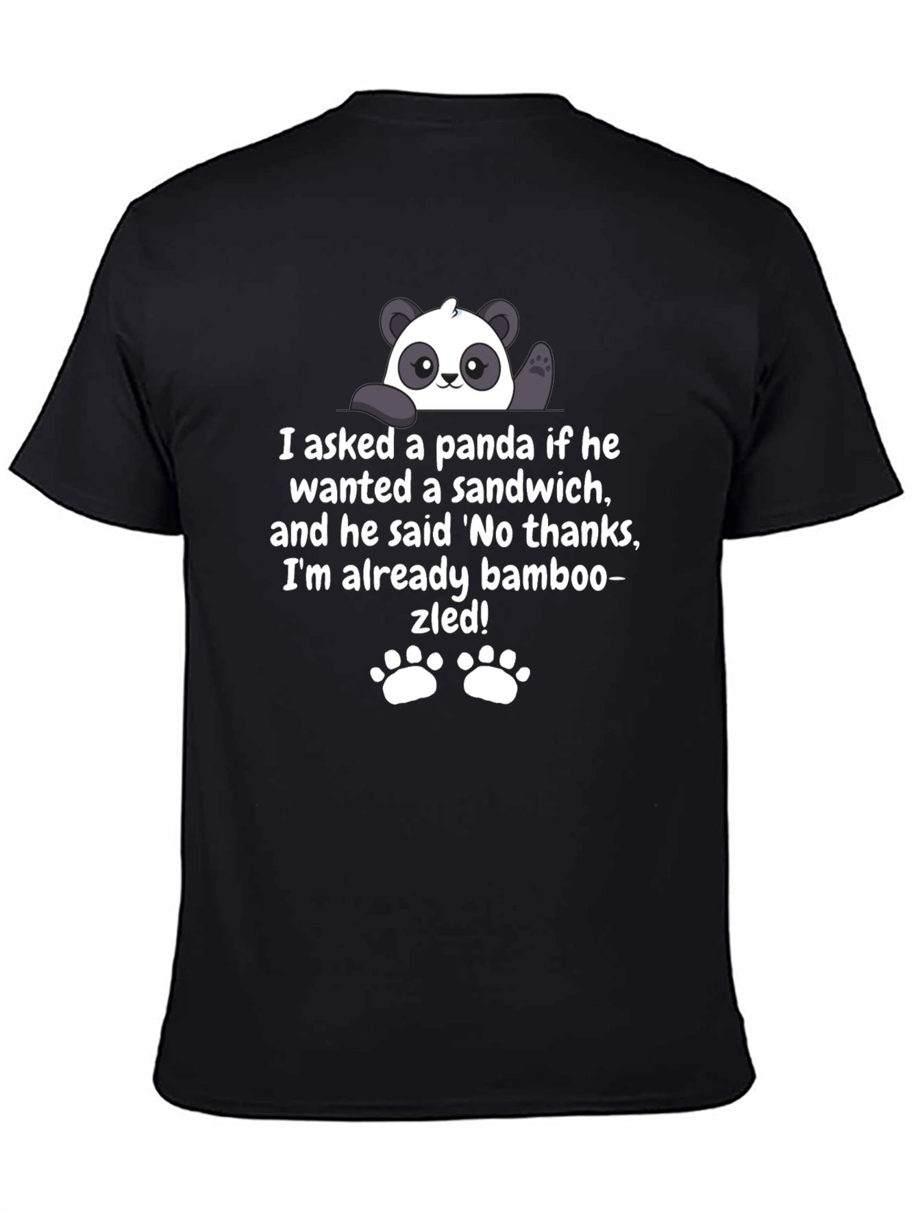 Funny Panda Bamboozled T-Shirt