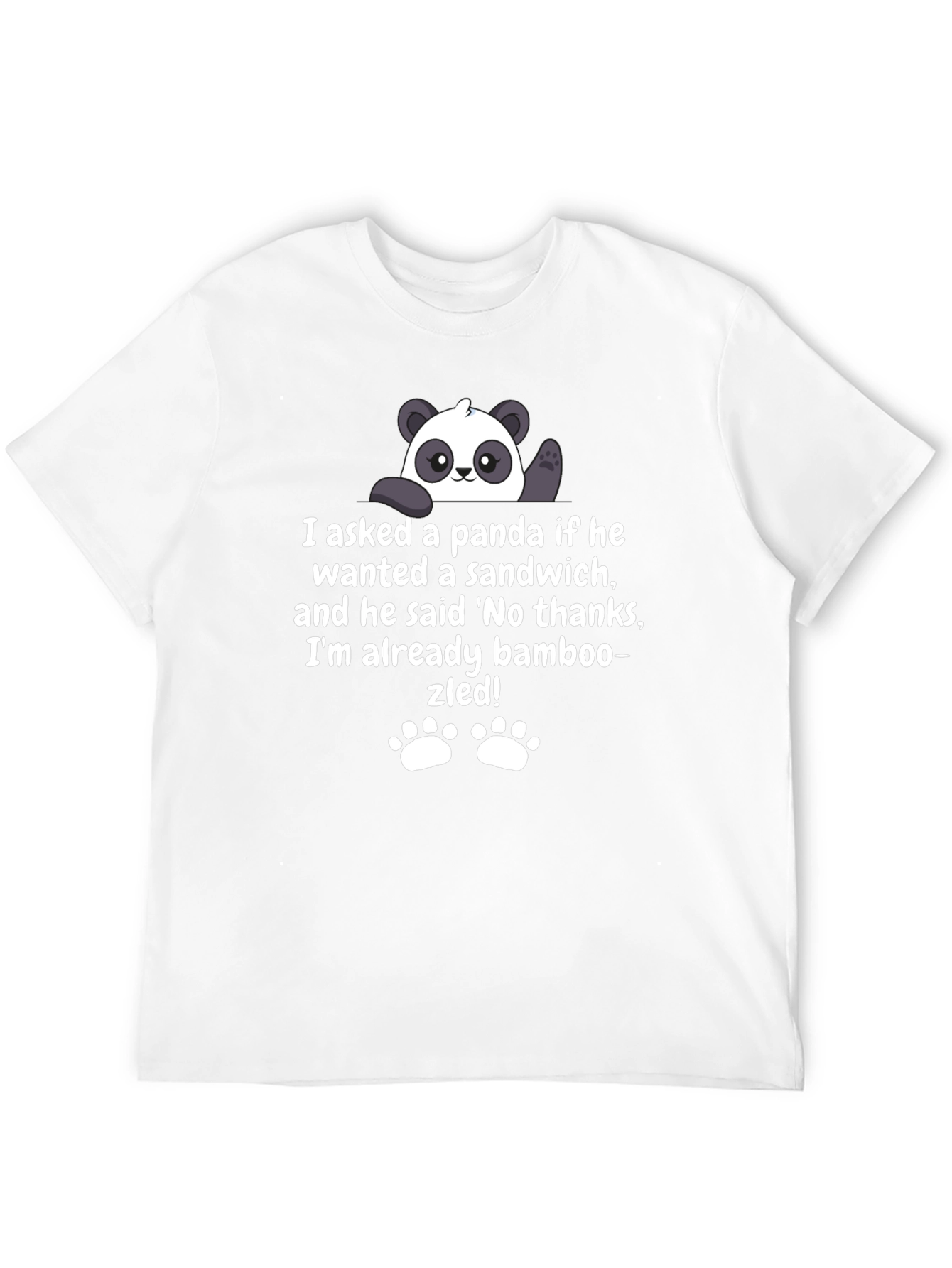 Funny Panda Bamboozled T-Shirt