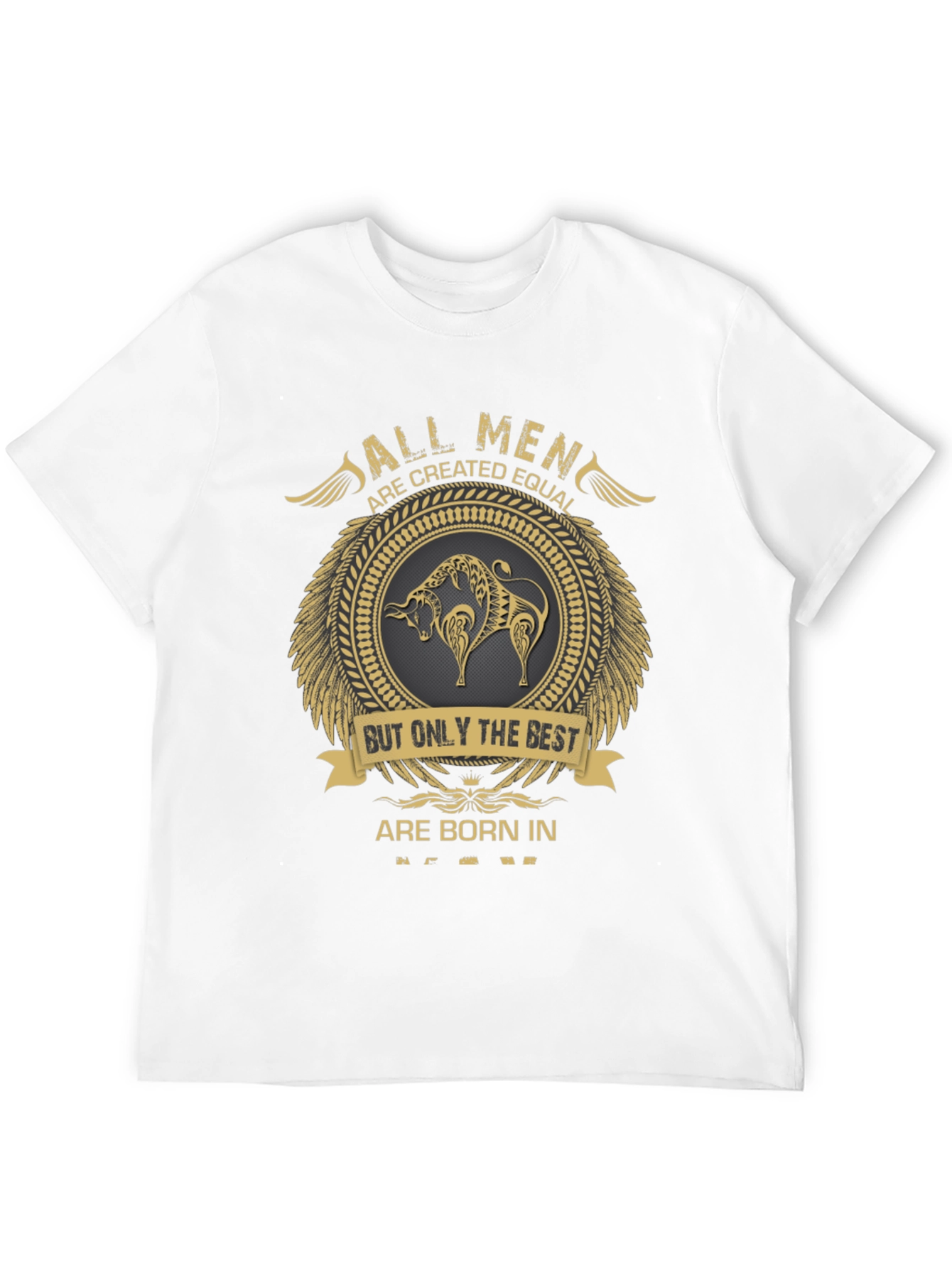 Born In Zodiac Graphic T-Shirt
