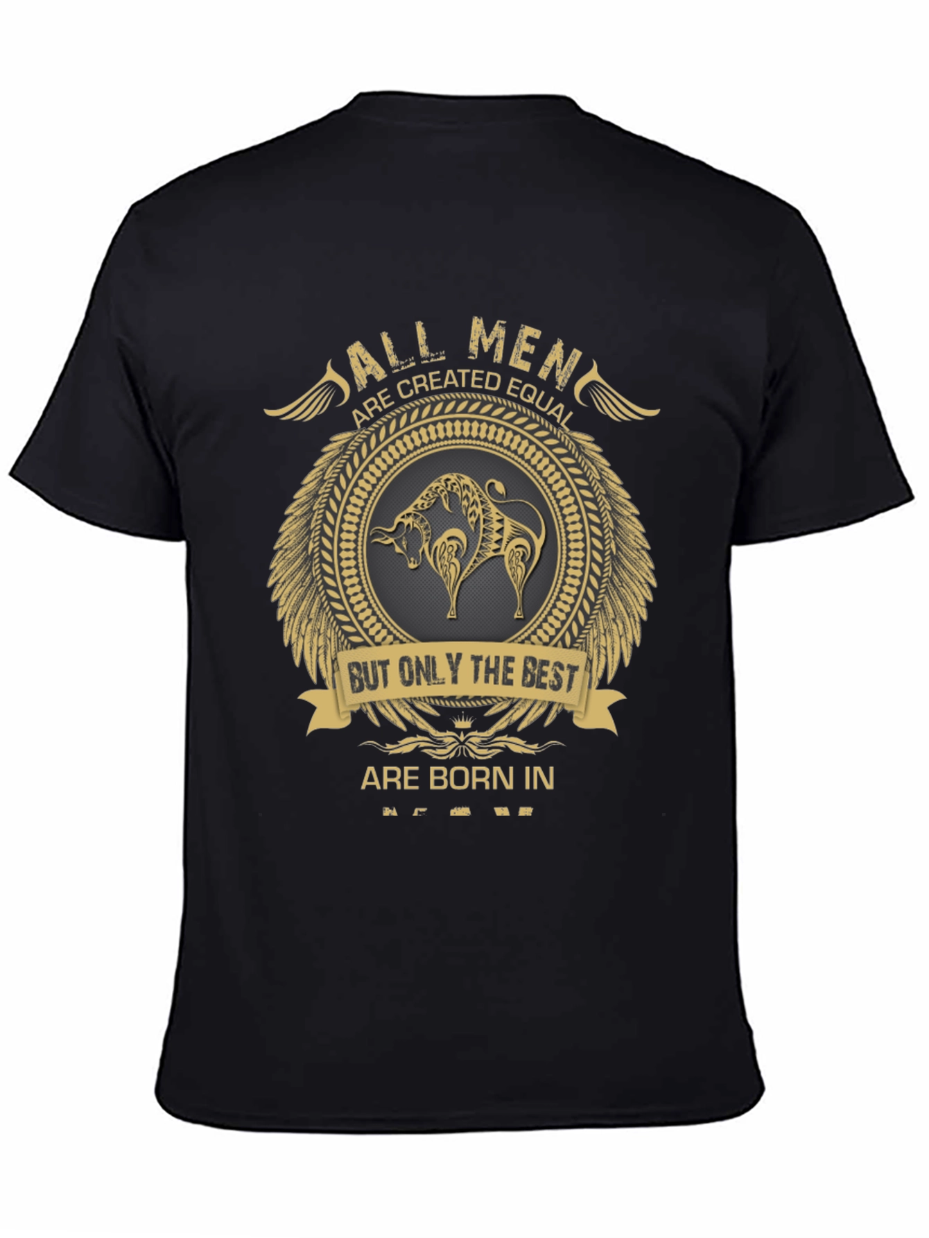Born In Zodiac Graphic T-Shirt