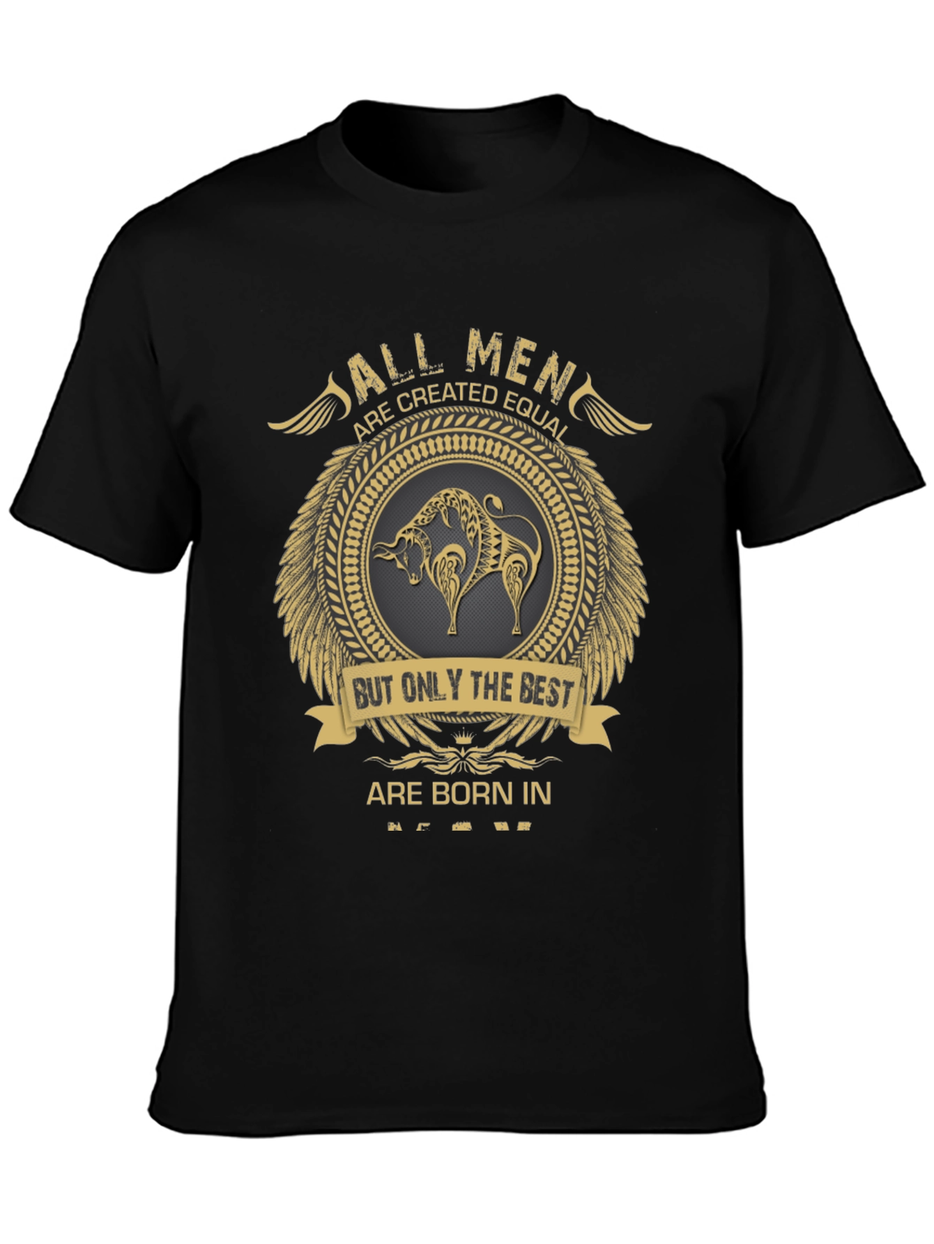 Born In Zodiac Graphic T-Shirt