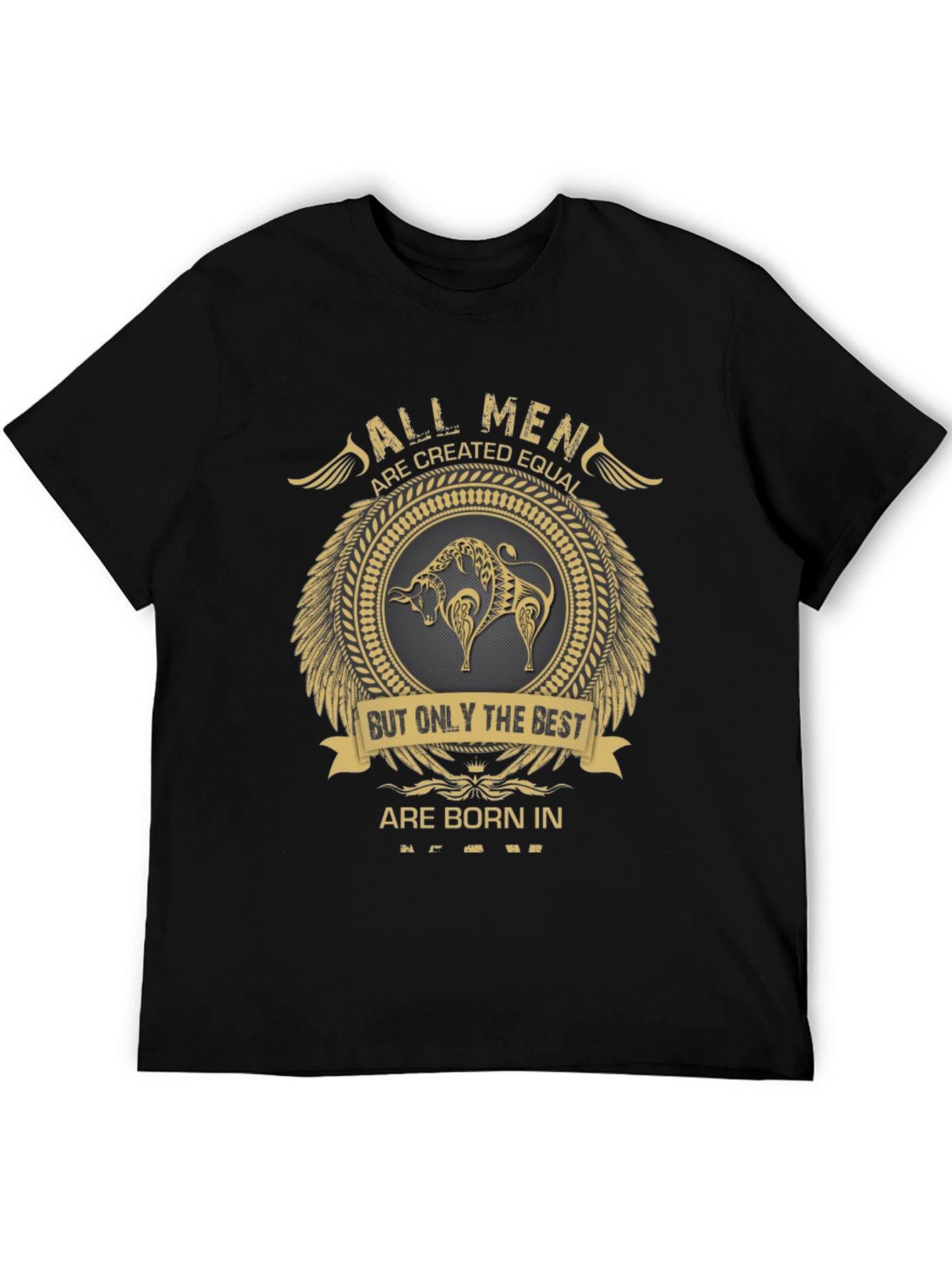 Born In Zodiac Graphic T-Shirt