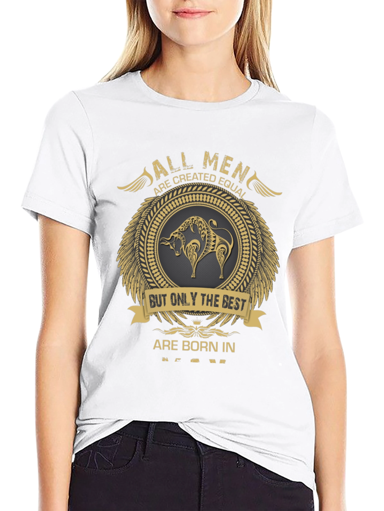 Born In Zodiac Graphic T-Shirt