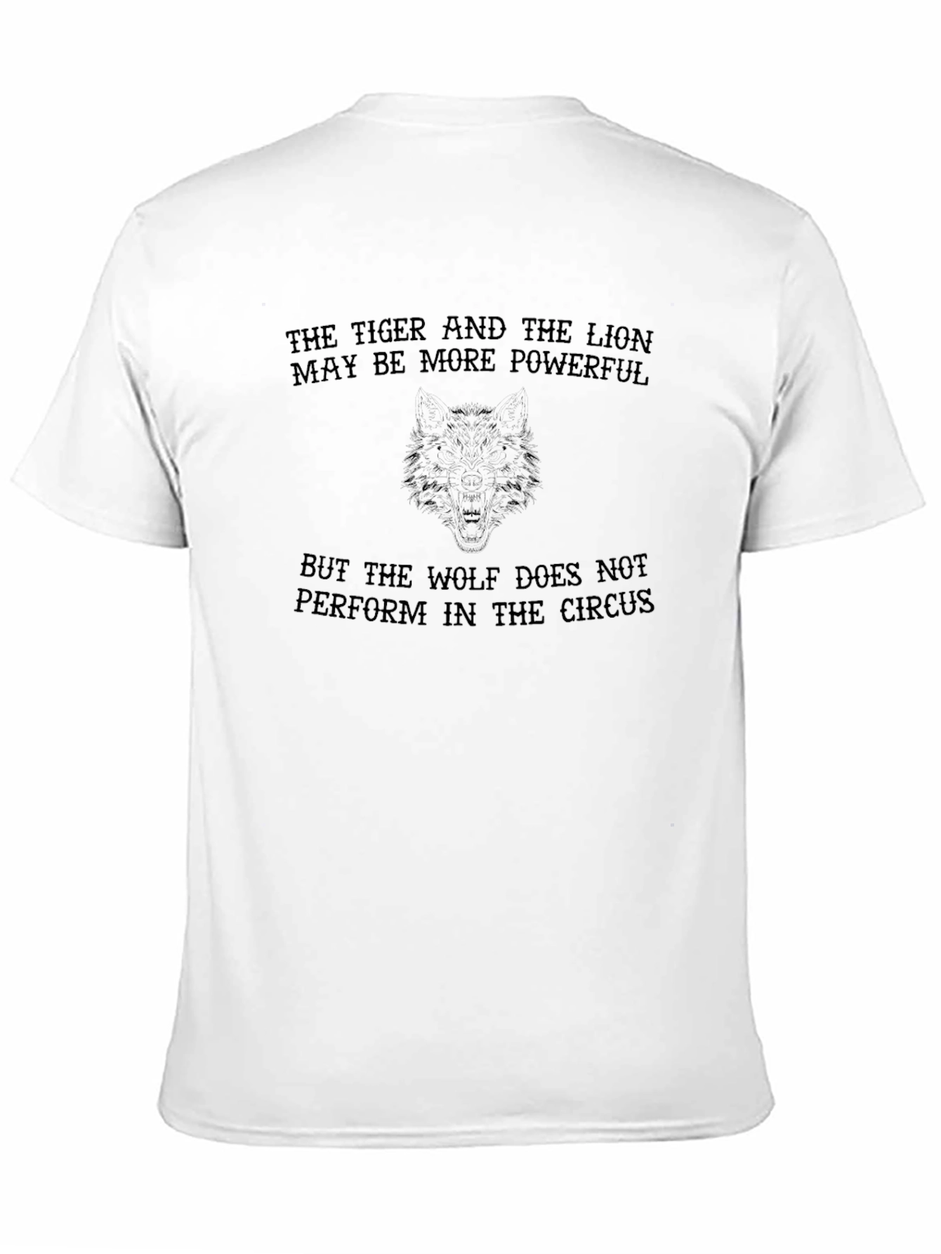 The Wolf T-Shirt: Powerful Statement Tee